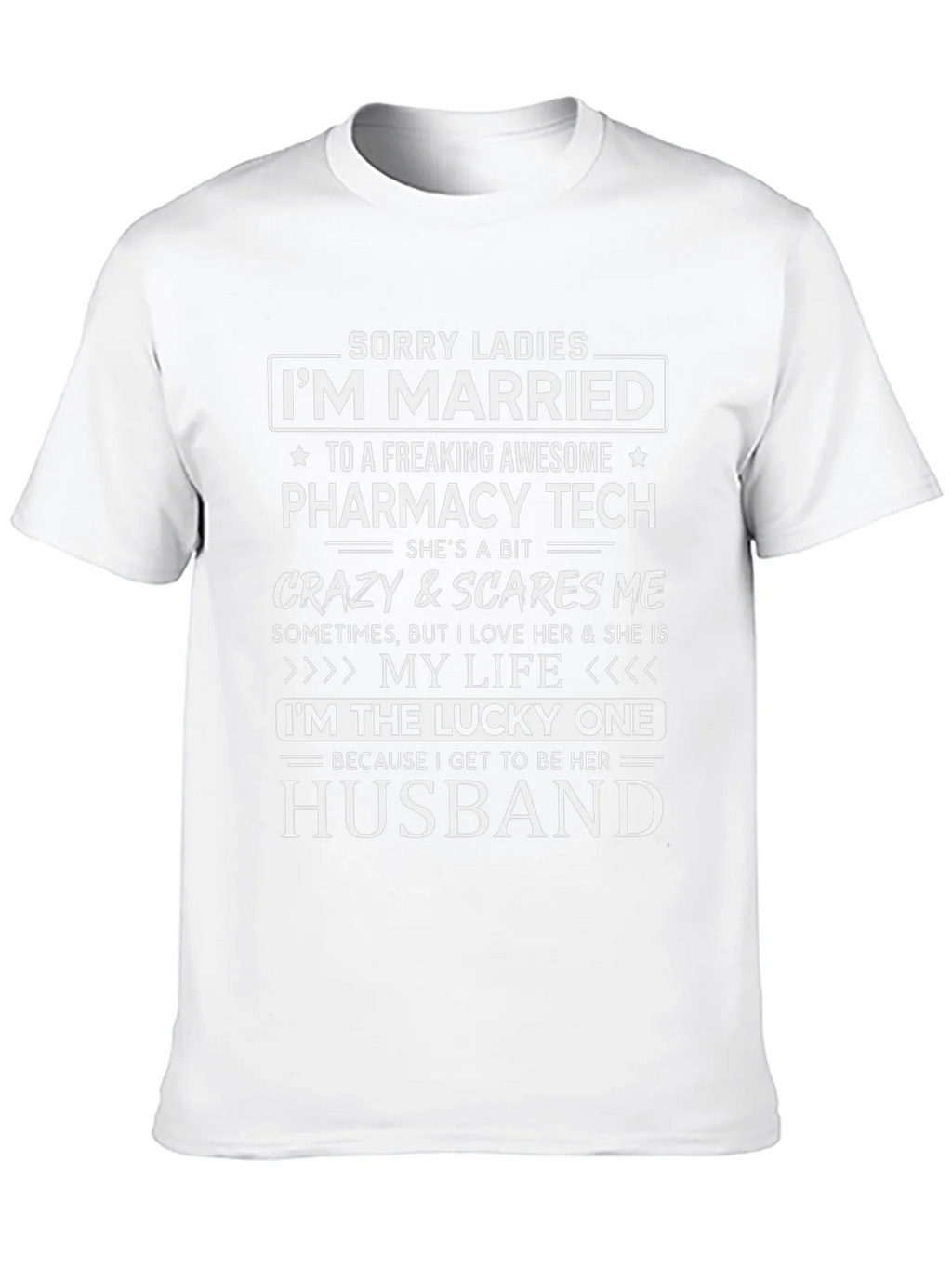 Im Married to a Pharmacy Tech T-Shirt product image 12