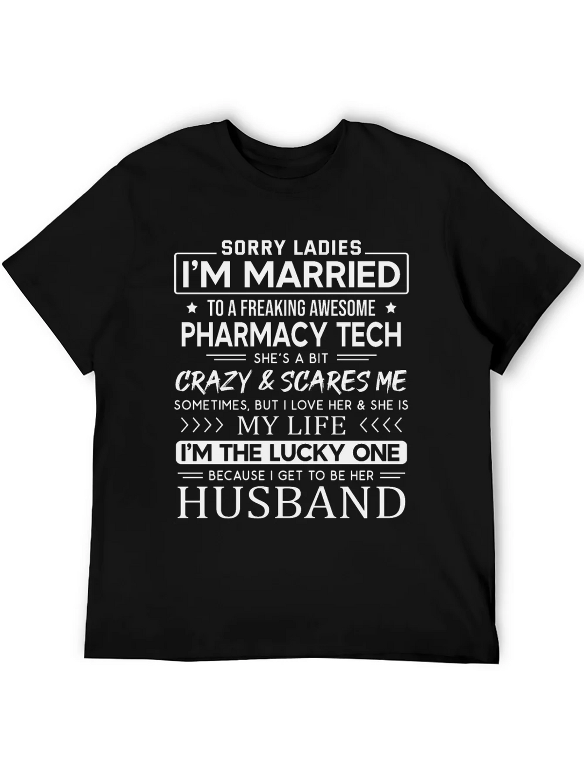 Im Married to a Pharmacy Tech T-Shirt product image 8