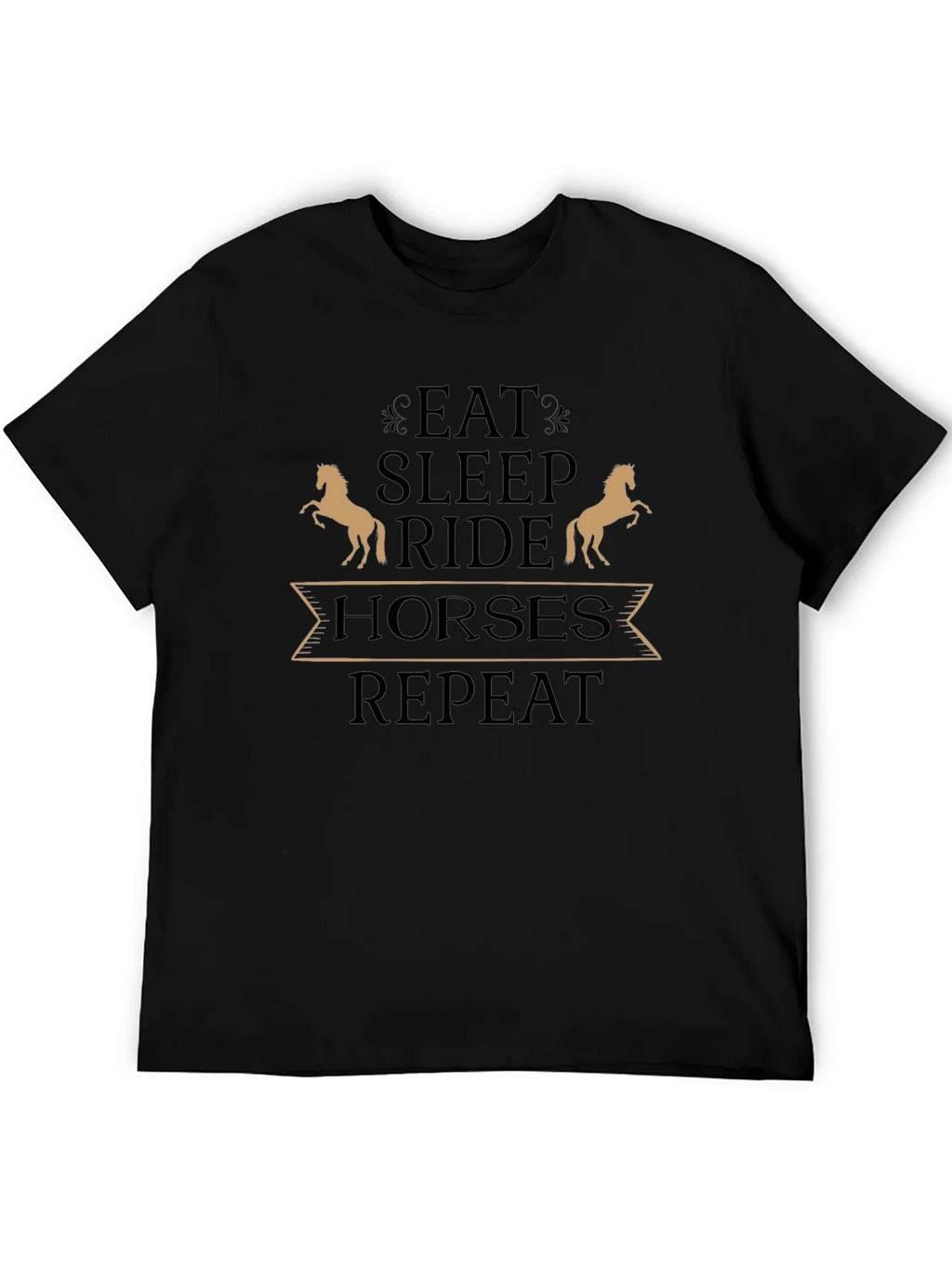 Eat Sleep Ride Horses T-Shirt - Equestrian Tee product image 8