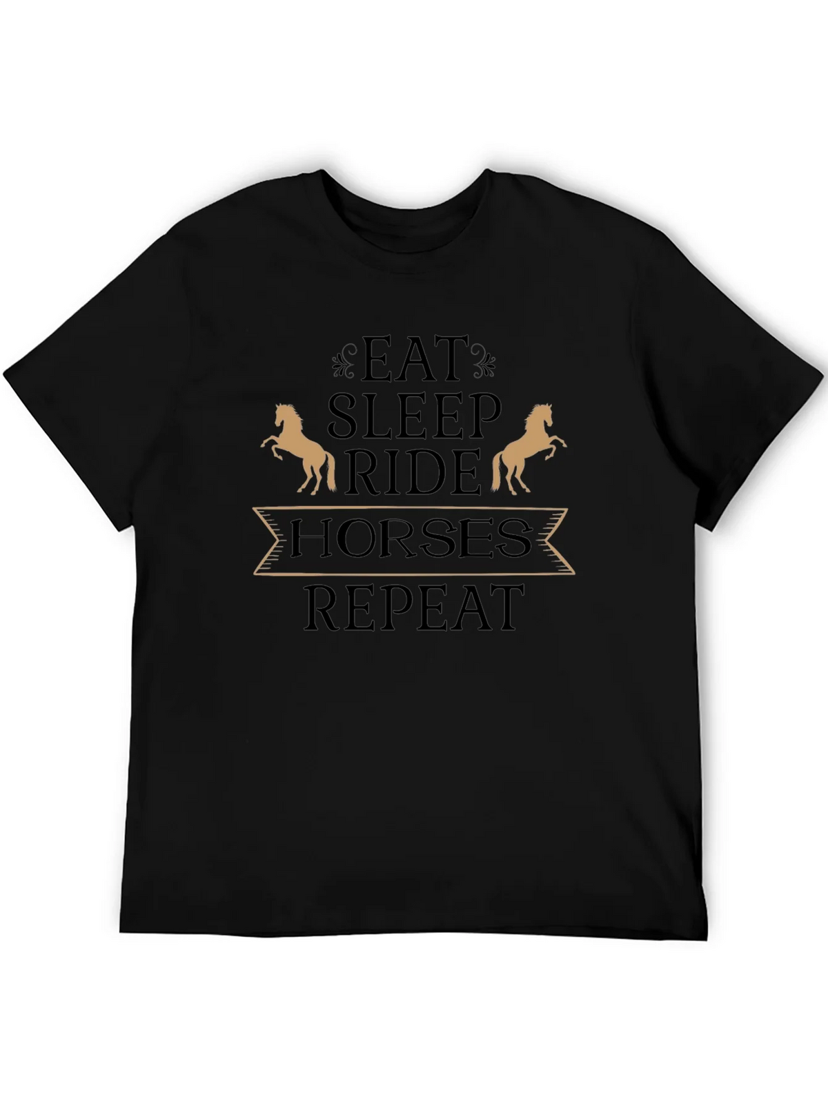 Eat Sleep Ride Horses T-Shirt - Equestrian Tee product image 8