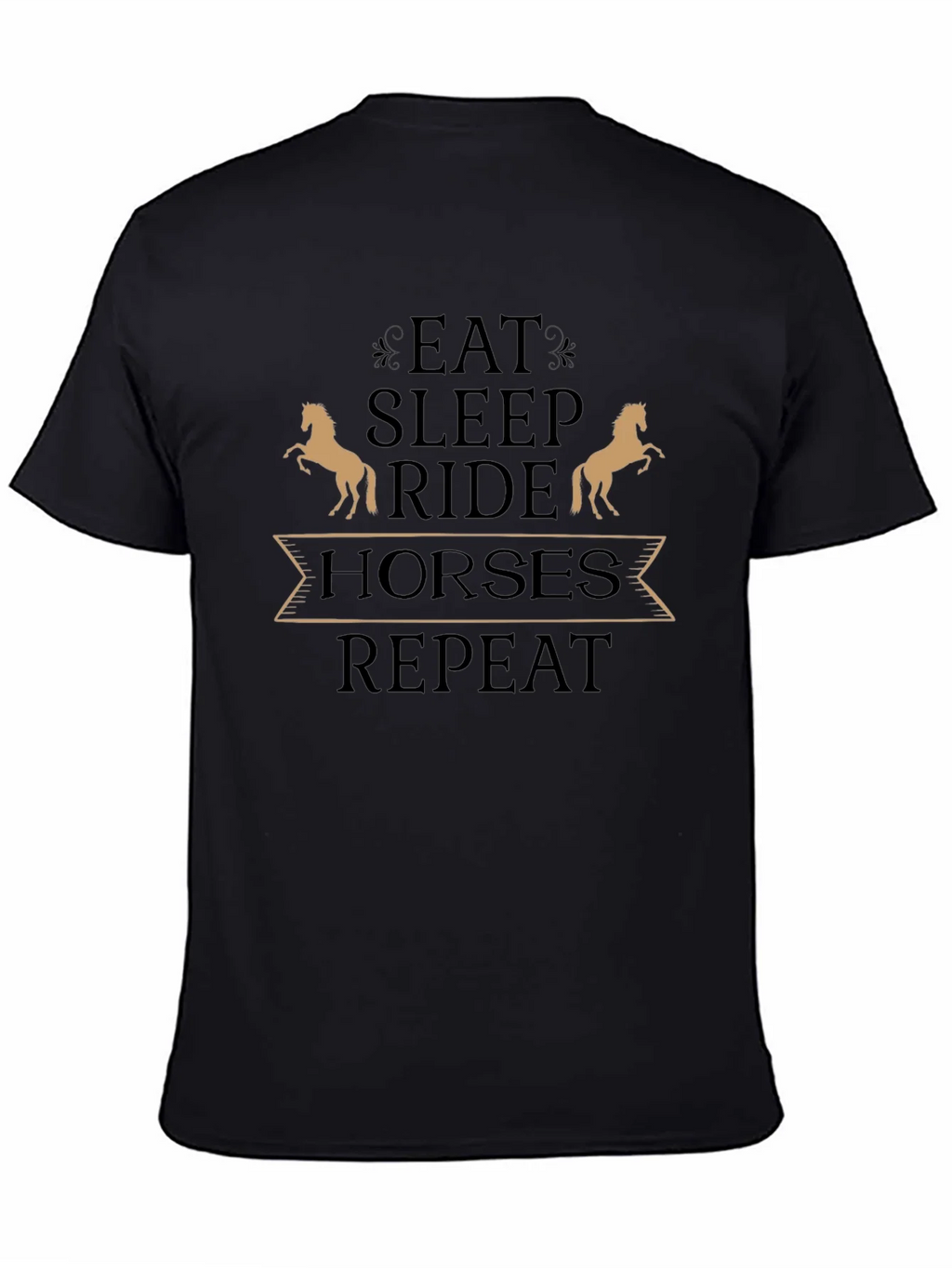 Eat Sleep Ride Horses T-Shirt - Equestrian Tee product image 7