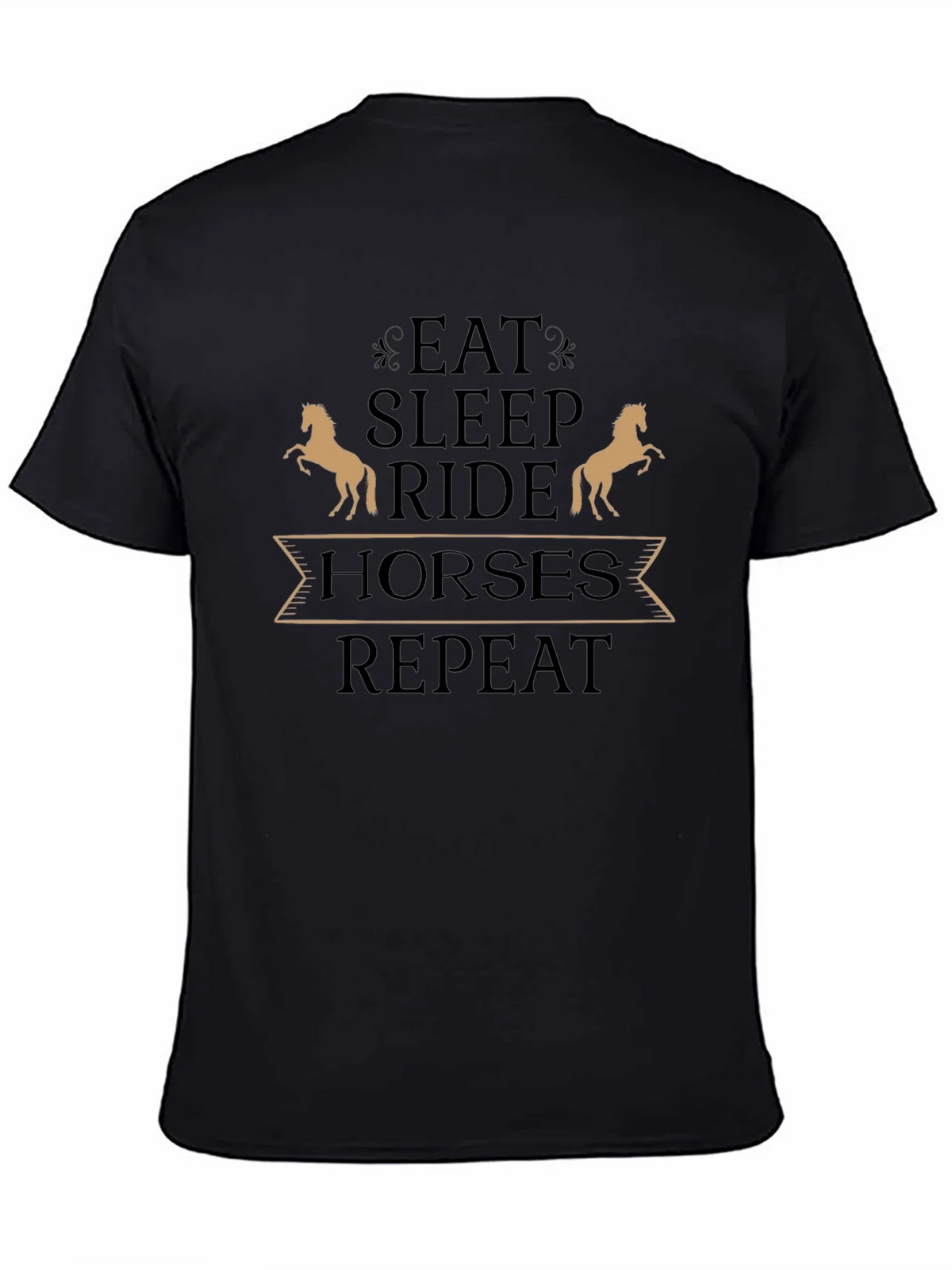 Eat Sleep Ride Horses T-Shirt - Equestrian Tee product image 7