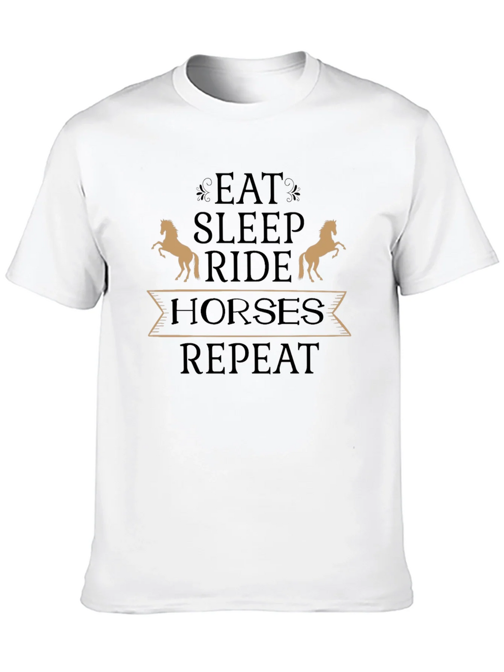 Eat Sleep Ride Horses T-Shirt - Equestrian Tee product image 12