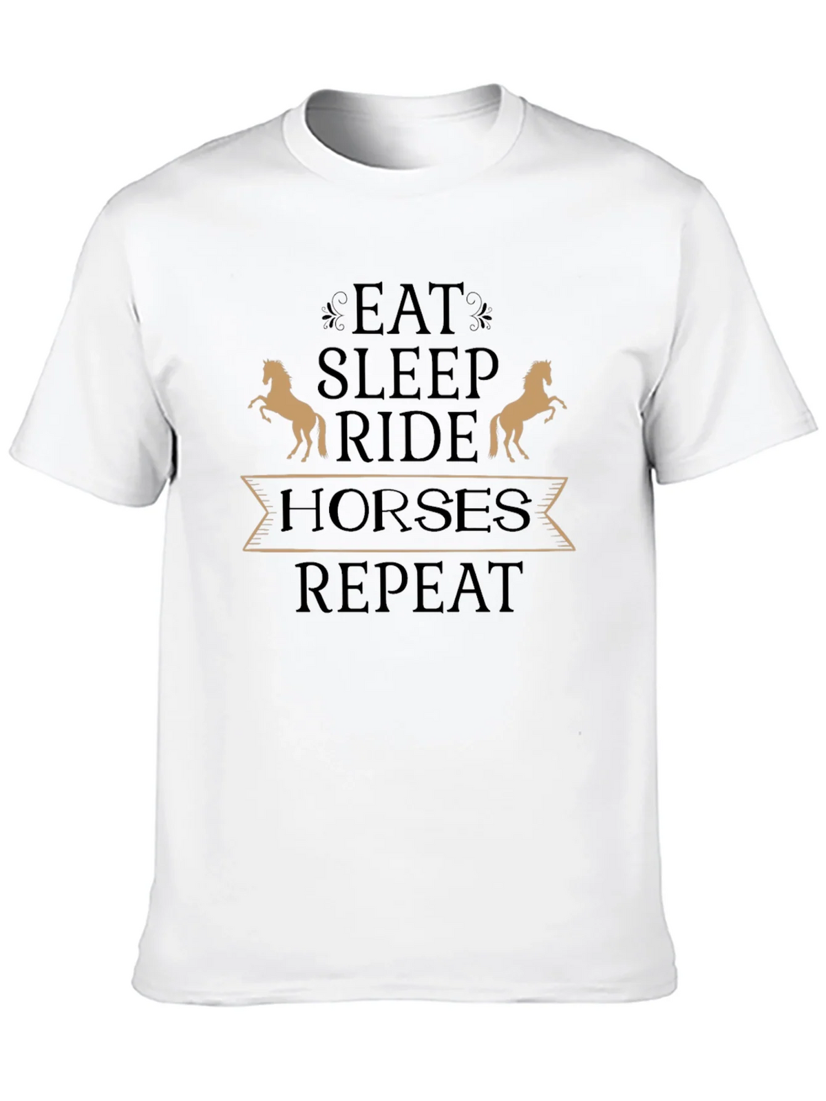Eat Sleep Ride Horses T-Shirt - Equestrian Tee product image 12