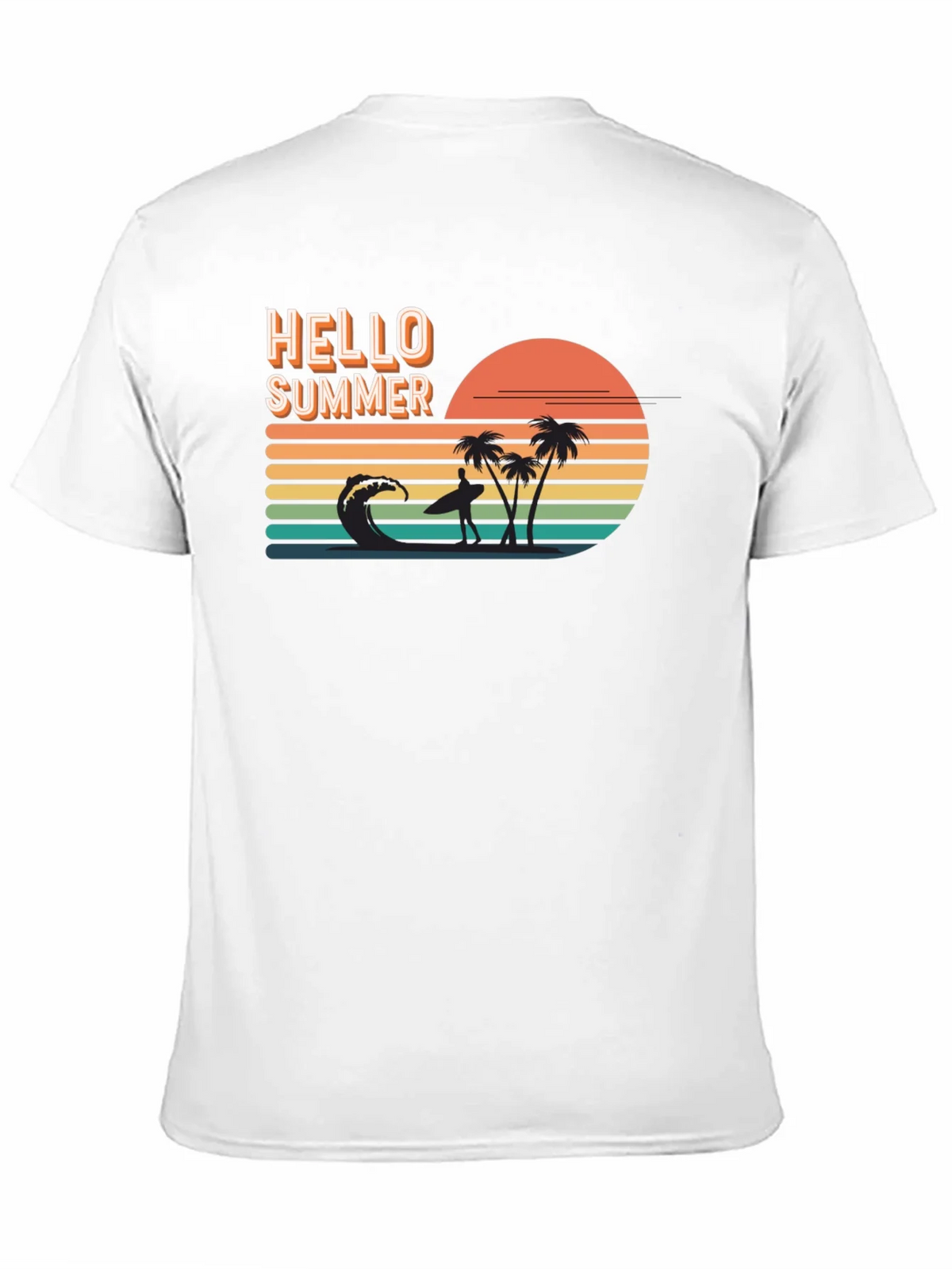 Hello Summer Graphic Tee - Beach Vibes product image 2