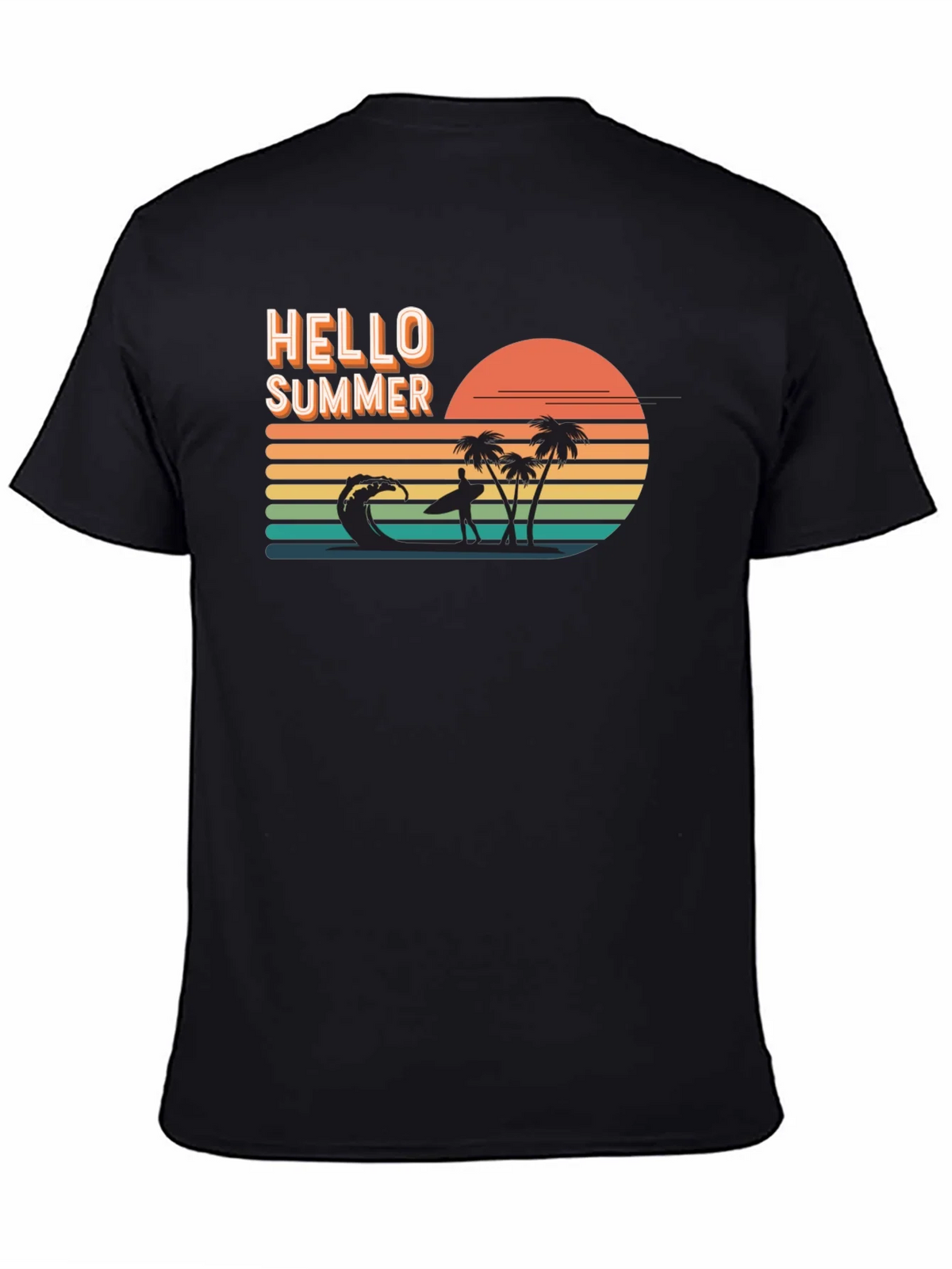 Hello Summer Graphic Tee - Beach Vibes product image 7