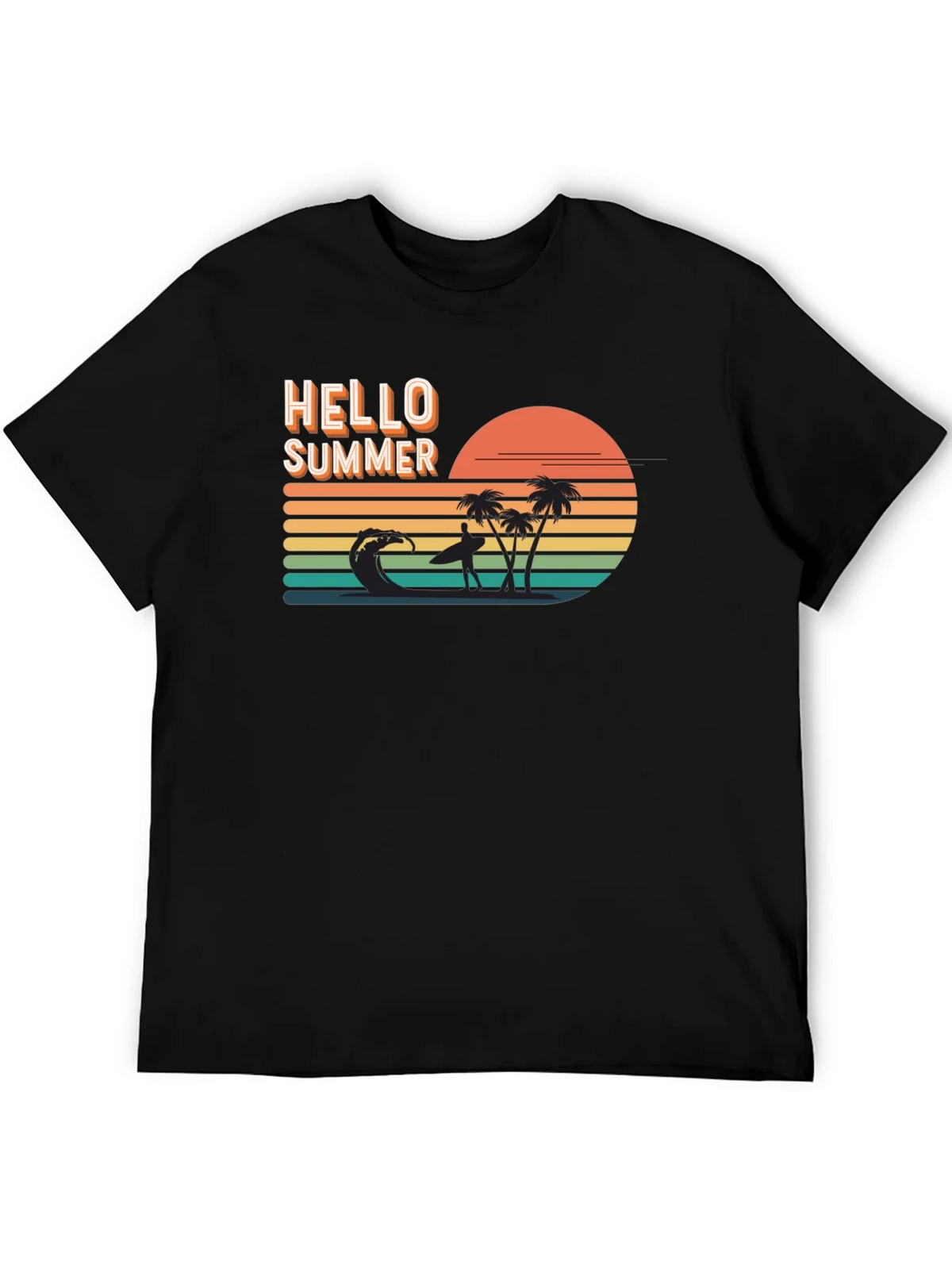 Hello Summer Graphic Tee - Beach Vibes product image 8