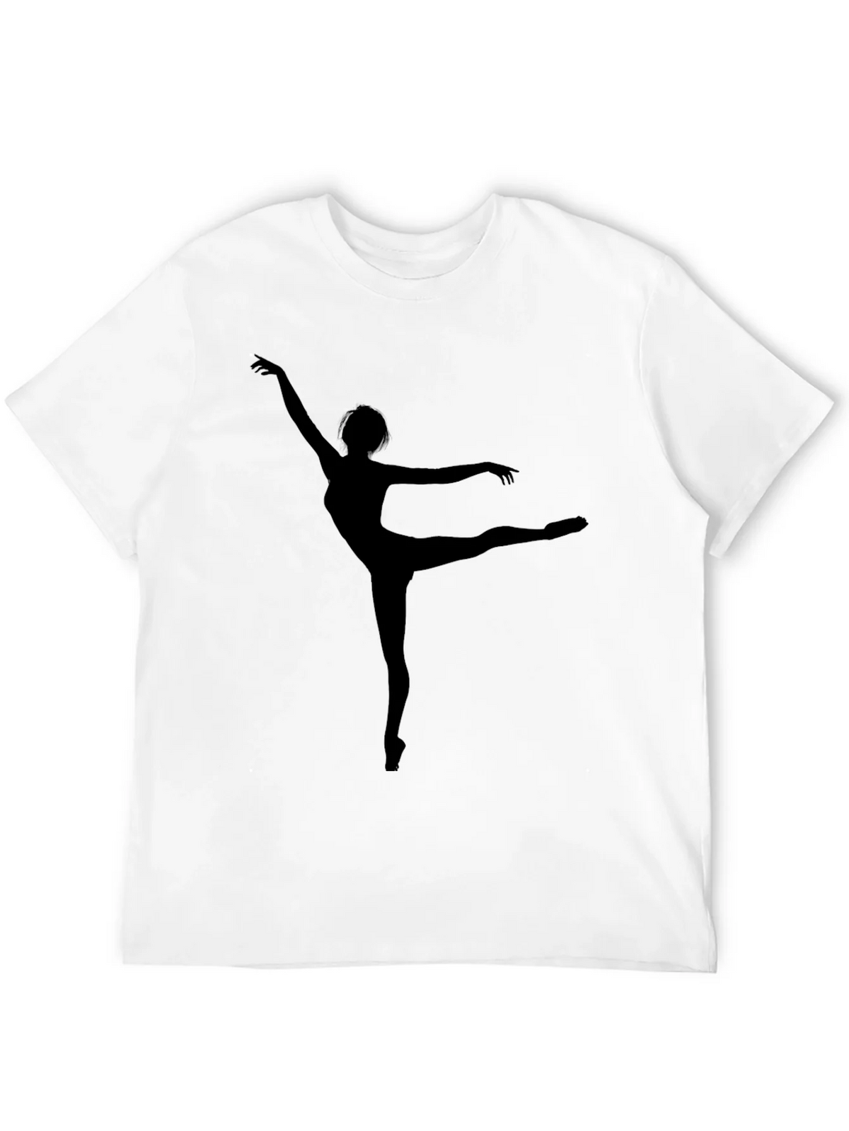 Ballerina Graphic T-Shirt - Black product image 3