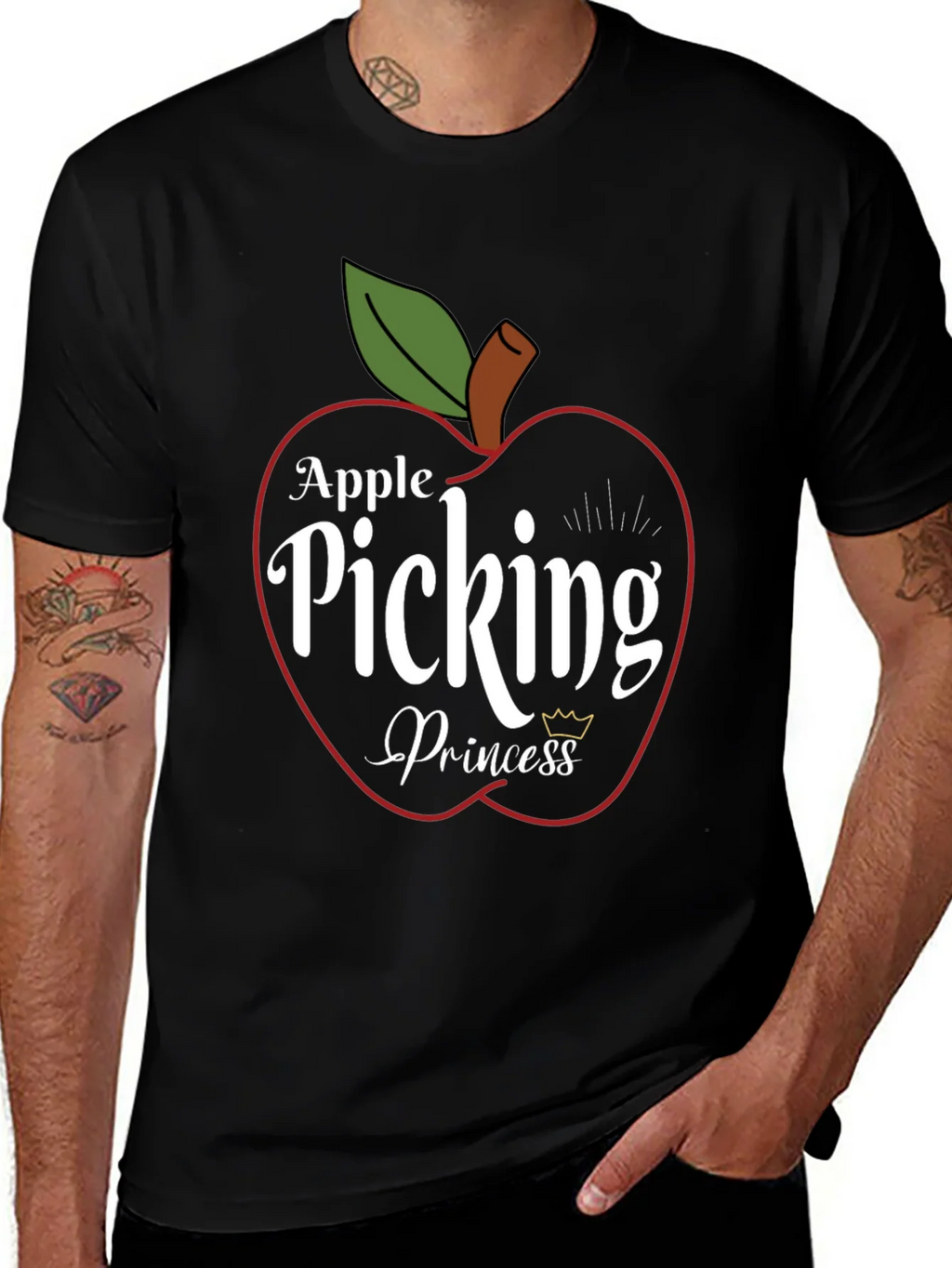 Apple Picking Princess T-Shirt product image 1