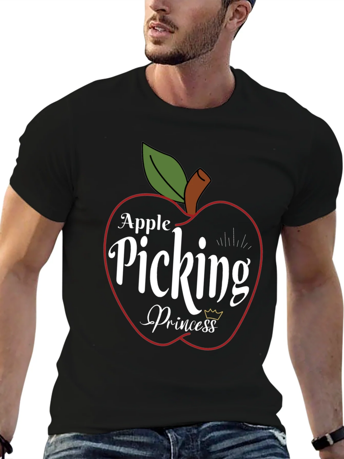 Apple Picking Princess T-Shirt product image 9