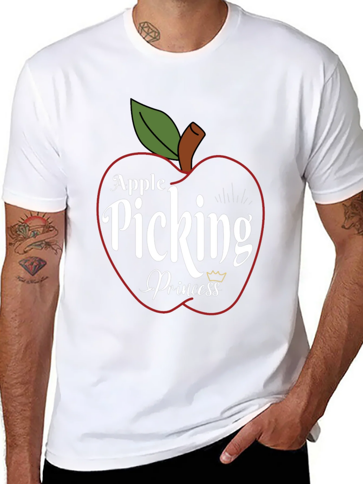 Apple Picking Princess T-Shirt product image 10