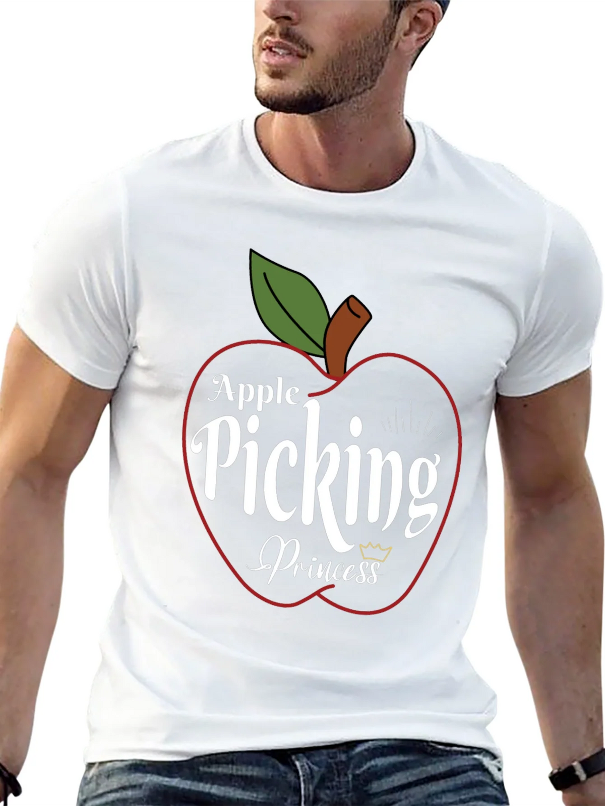 Apple Picking Princess T-Shirt product image 4