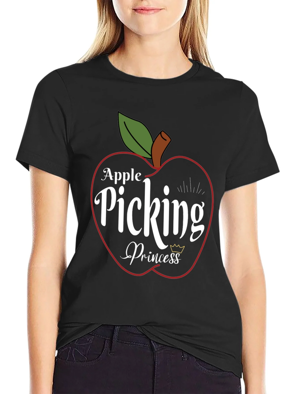 Apple Picking Princess T-Shirt product image 5