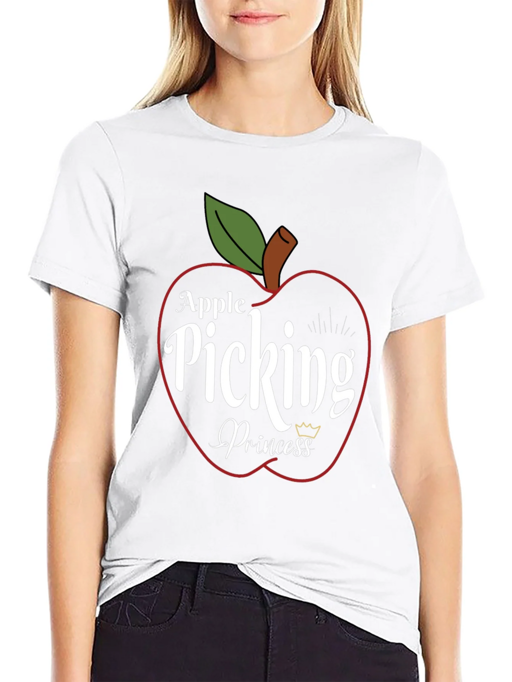 Apple Picking Princess T-Shirt product image 11