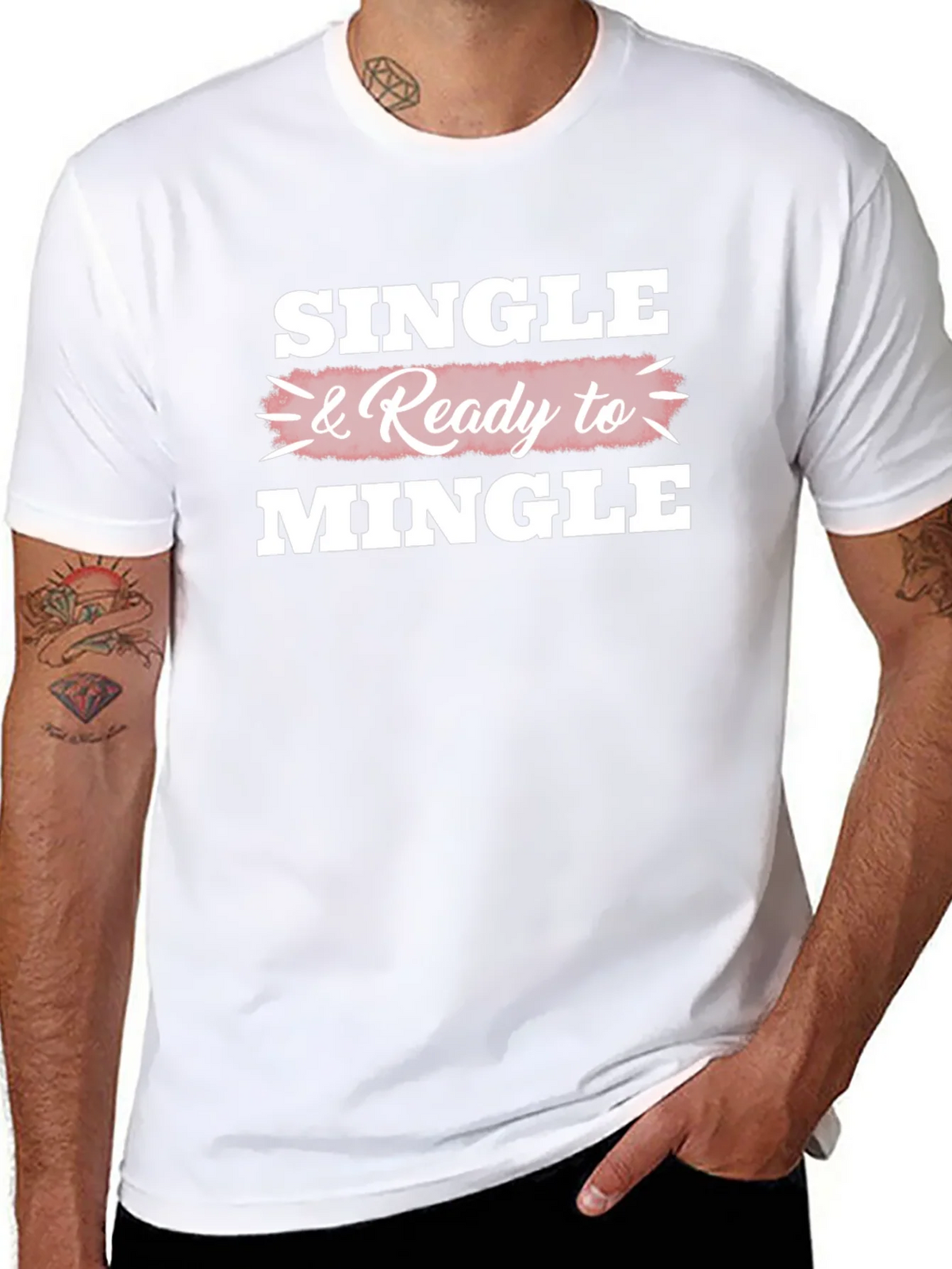 Single & Ready to Mingle Graphic T-Shirt product image 10