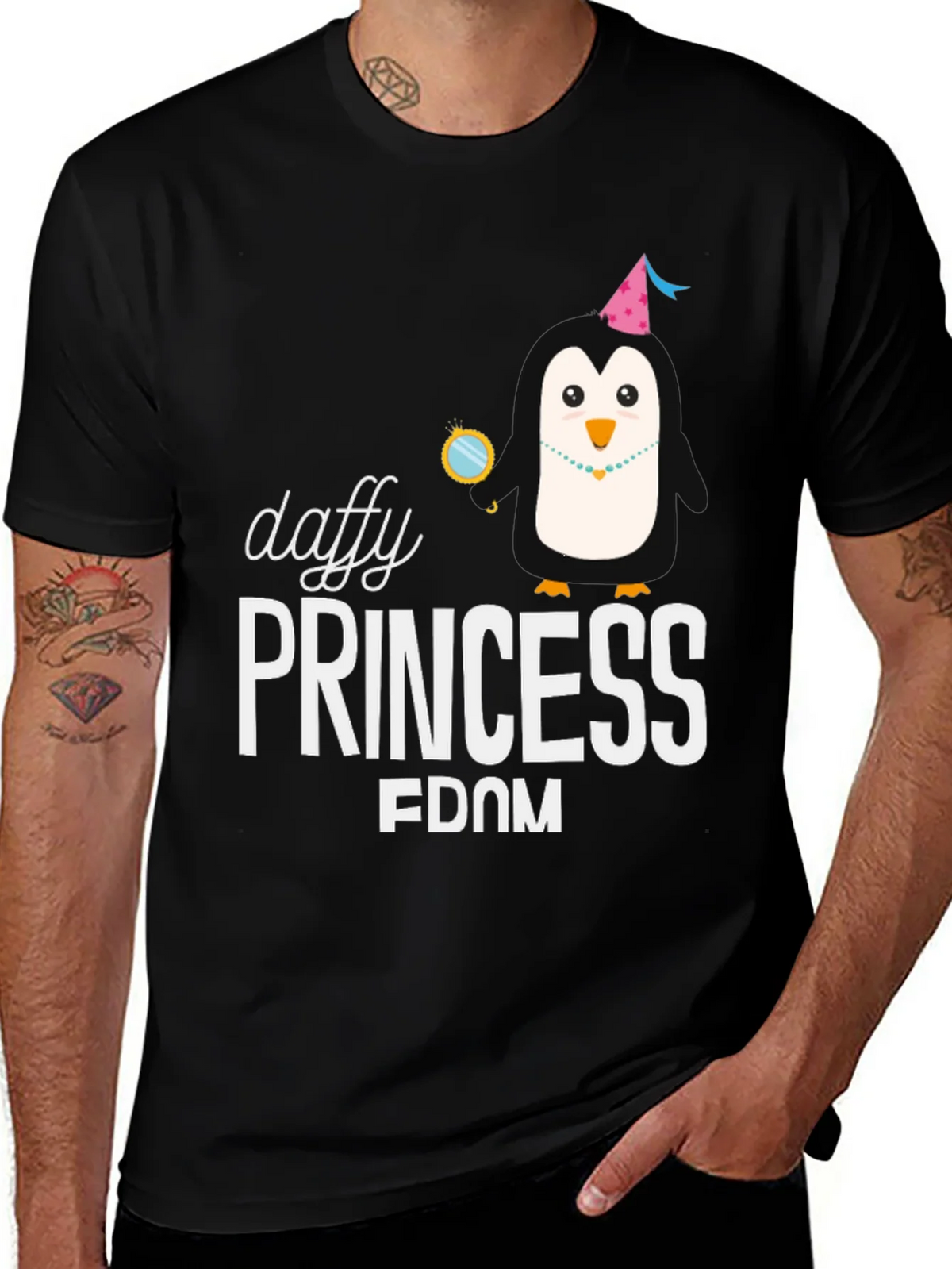 Daffy Princess Penguin T-Shirt product image 1