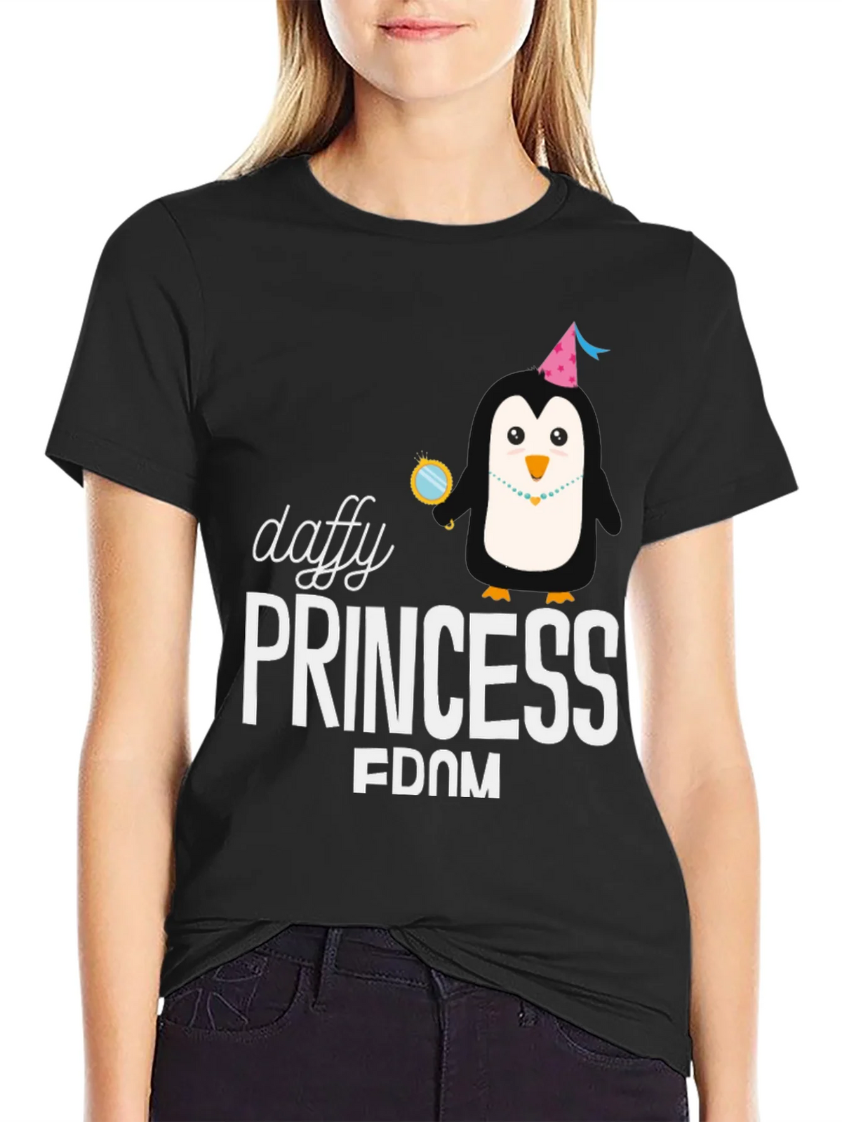 Daffy Princess Penguin T-Shirt product image 5