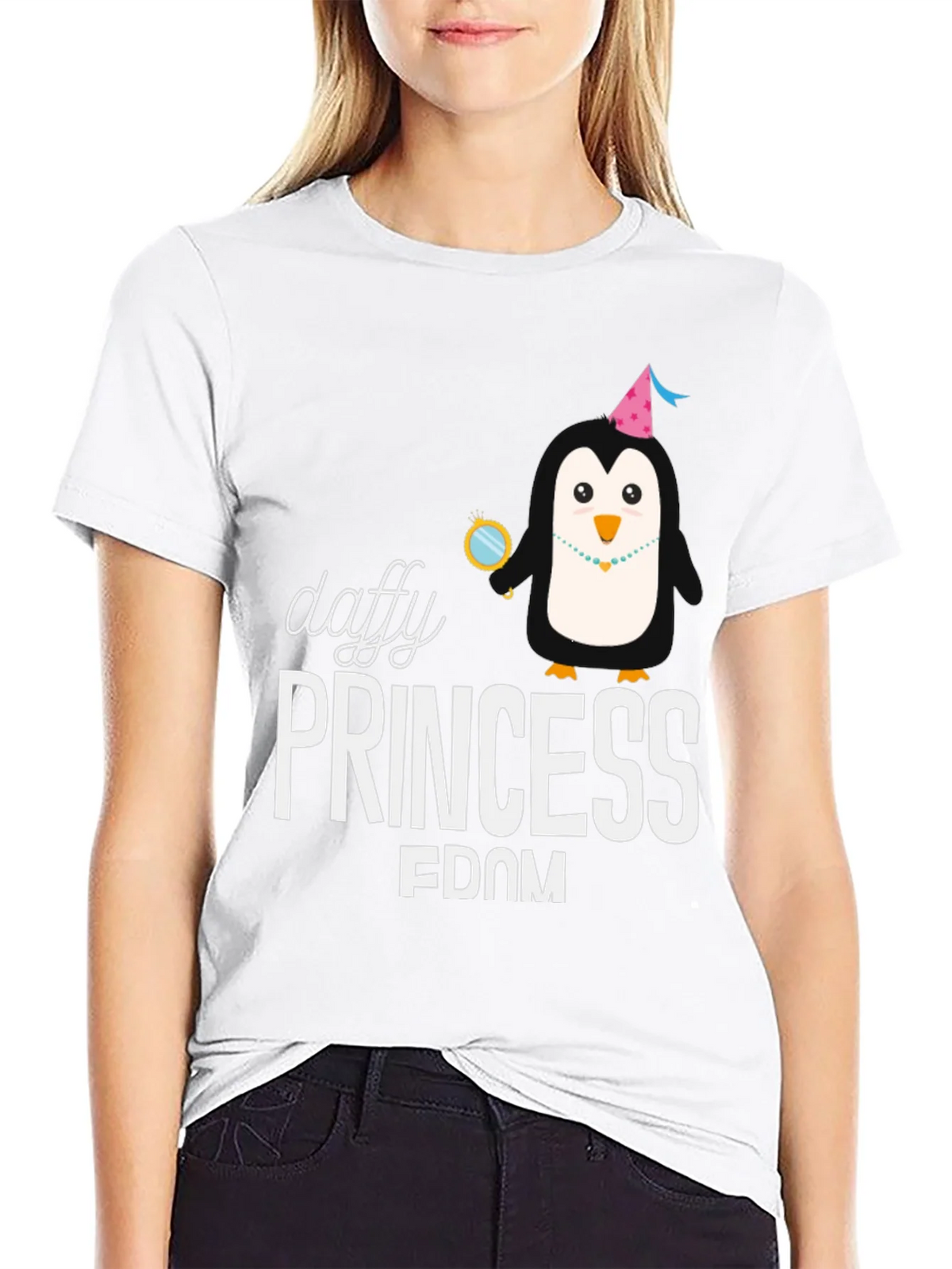 Daffy Princess Penguin T-Shirt product image 11