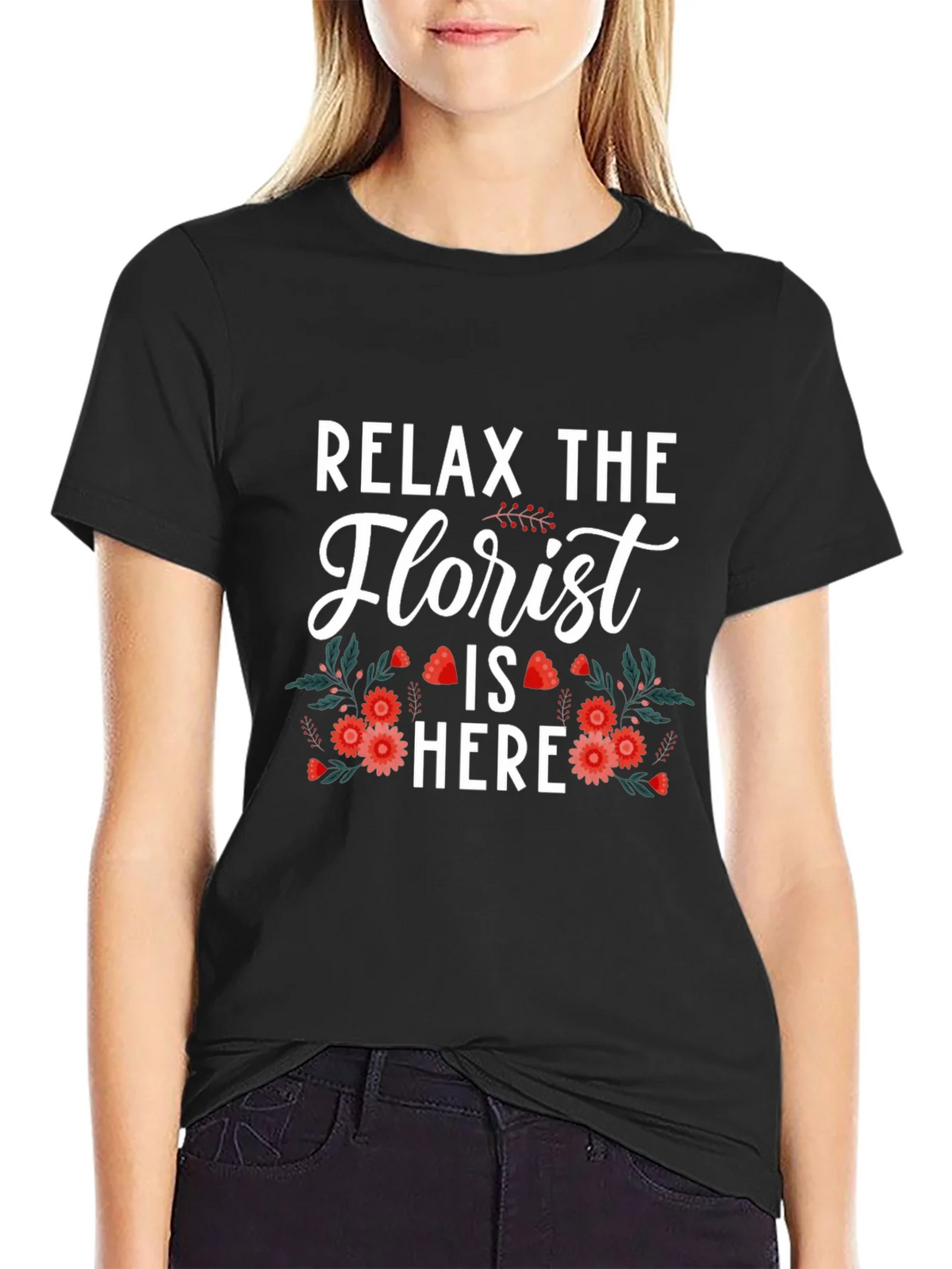 Relax The Florist Is Here T-Shirt product image 5