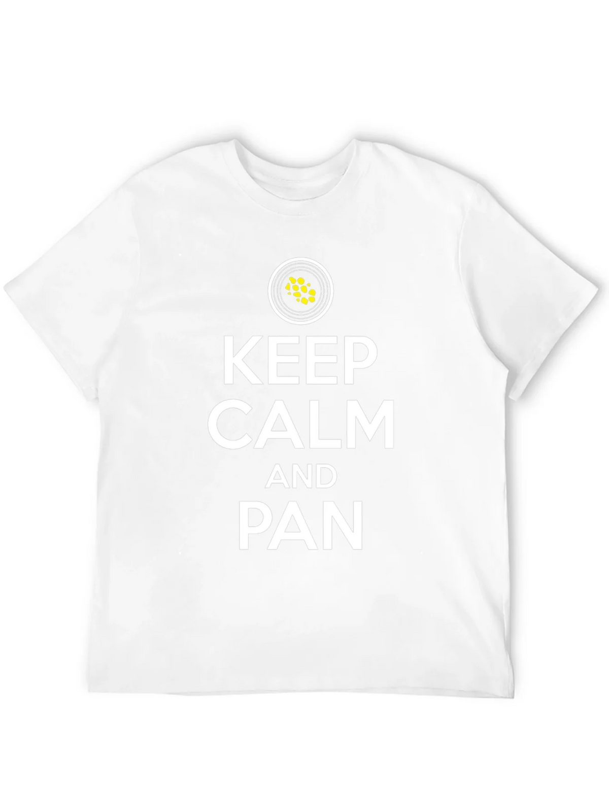 Keep Calm and Pan Black T-Shirt product image 3