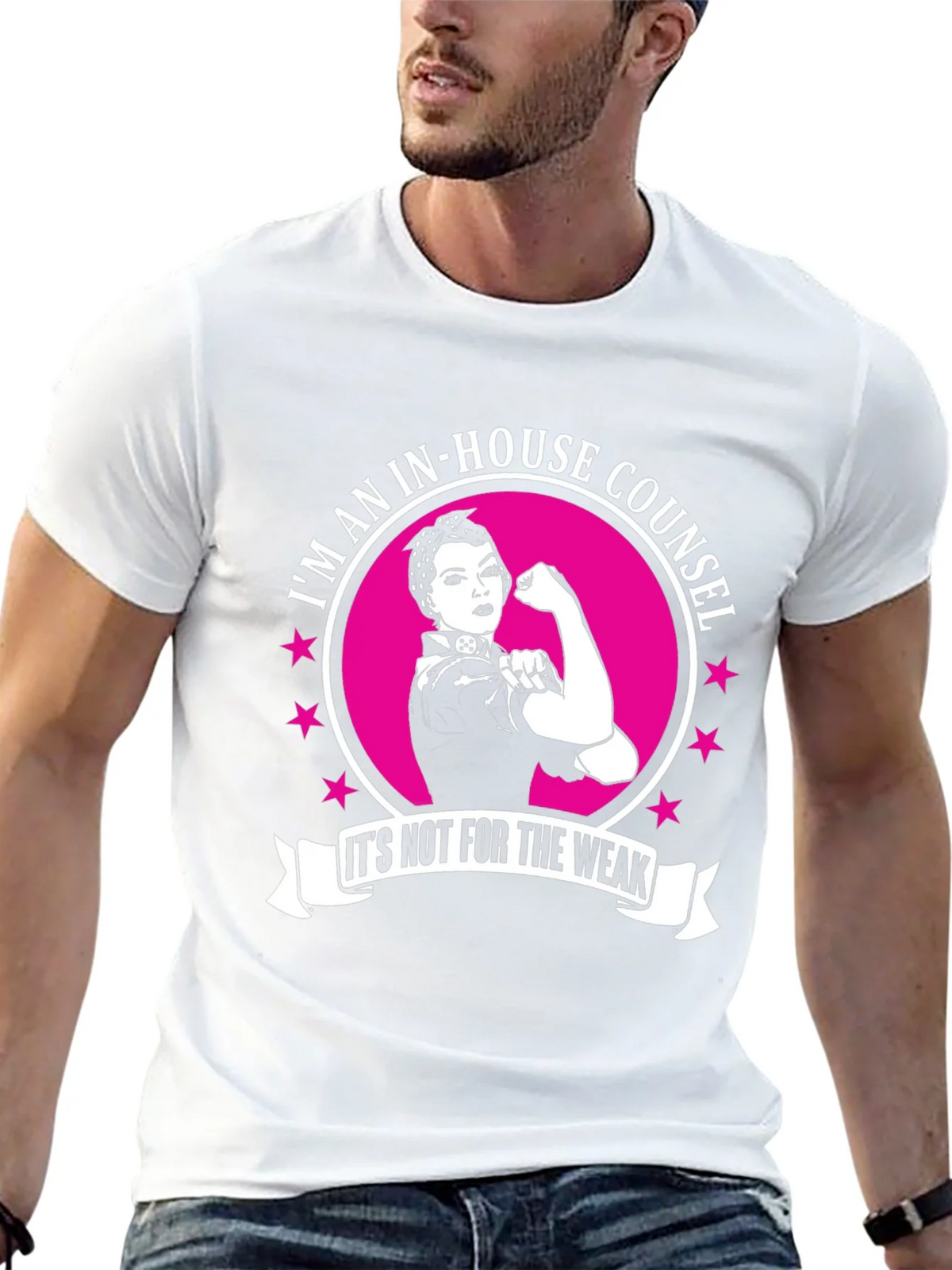 In-House Counsel T-Shirt: Not for the Weak product image 4