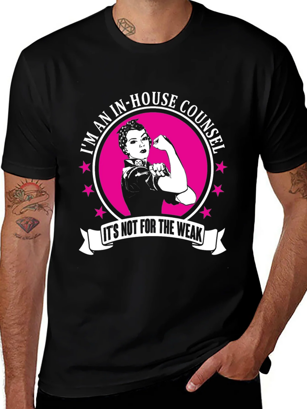 In-House Counsel T-Shirt: Not for the Weak product image 1