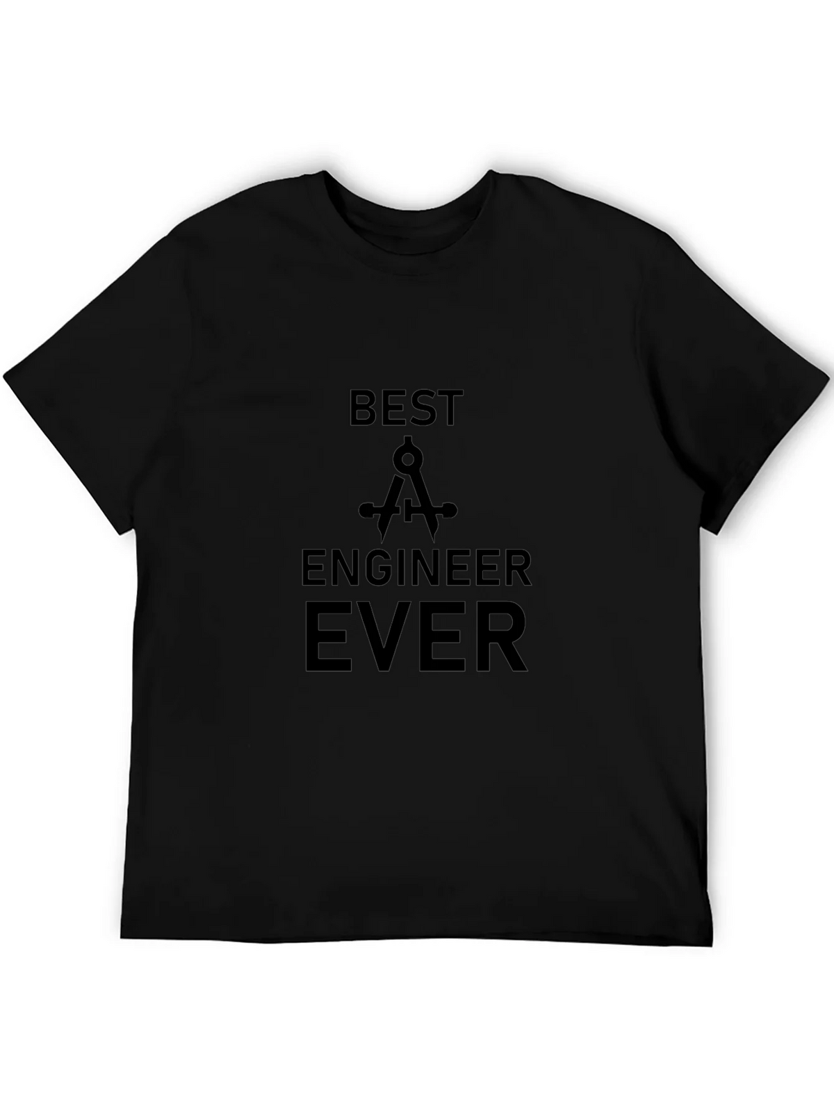 Best Engineer Ever Black T-Shirt product image 8