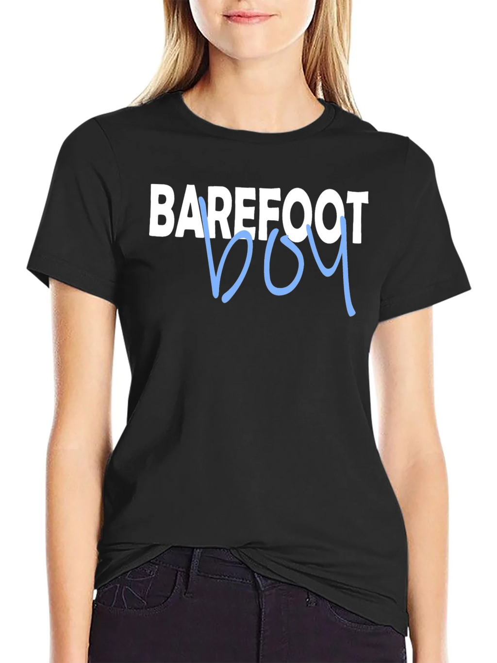 Barefoot Boy Graphic Tee - Trendy Casual Style product image 5