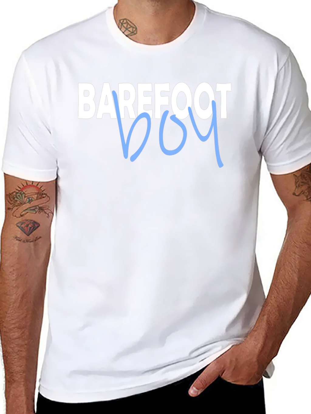 Barefoot Boy Graphic Tee - Trendy Casual Style product image 10