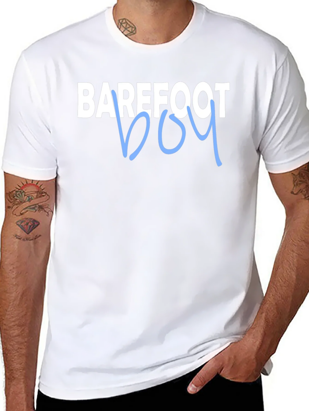 Barefoot Boy Graphic Tee - Trendy Casual Style product image 10