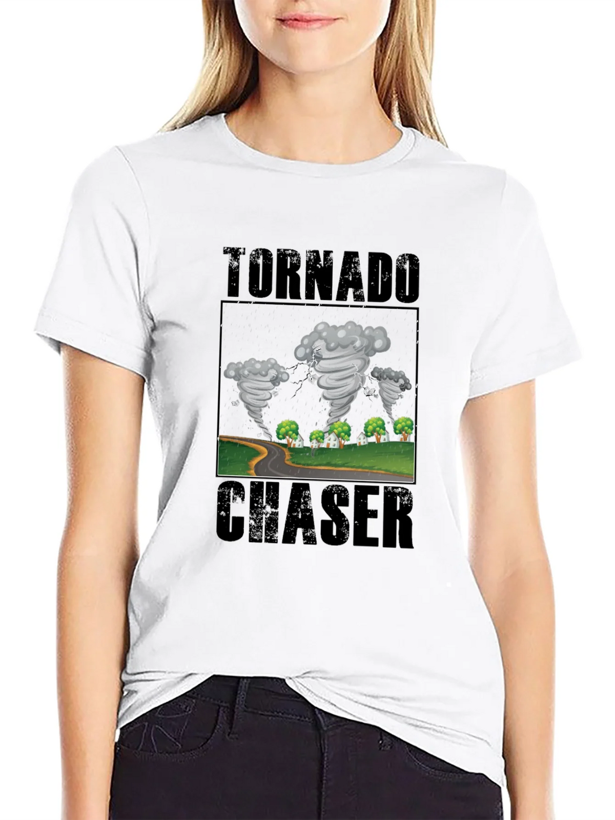 Tornado Chaser Graphic T-Shirt - Weather Enthusiast Tee product image 11