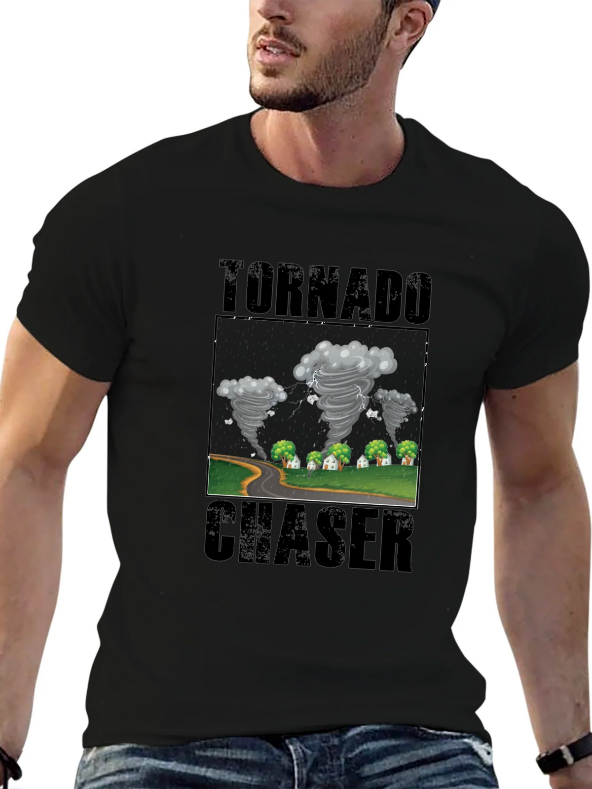 Tornado Chaser Graphic T-Shirt - Weather Enthusiast Tee product image 9