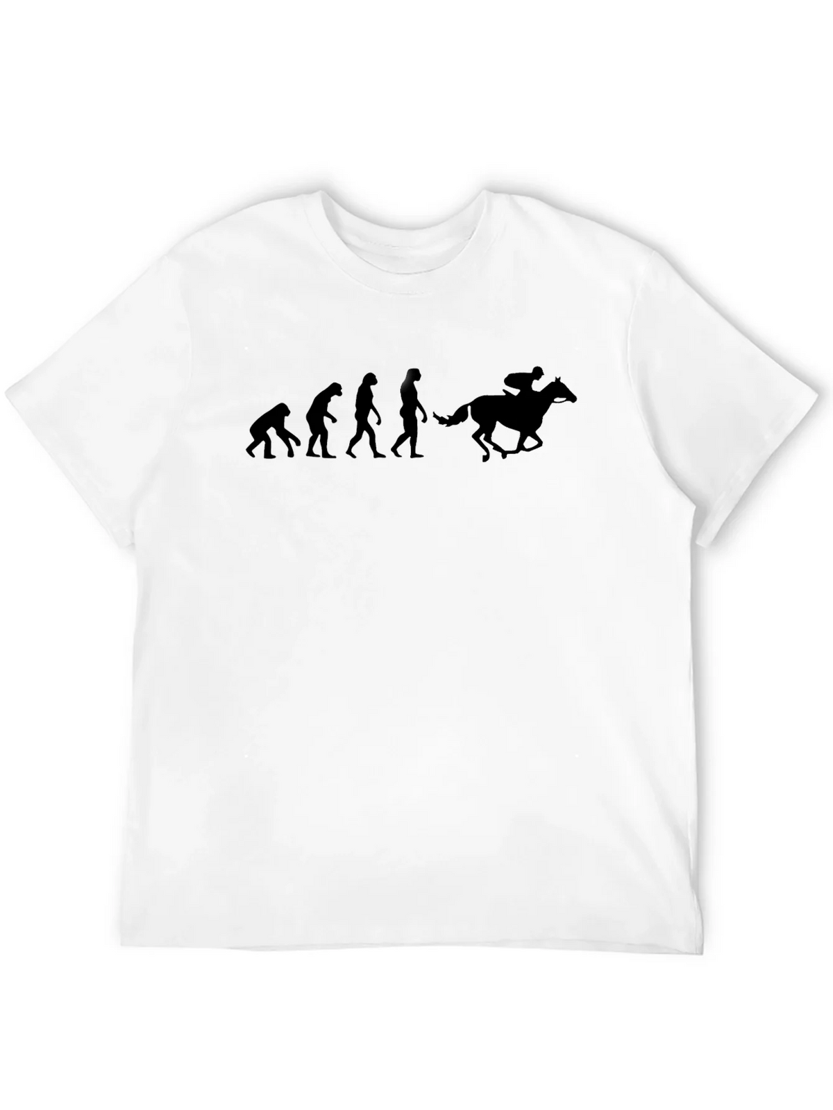 Evolution of Horse Racing T-Shirt product image 3