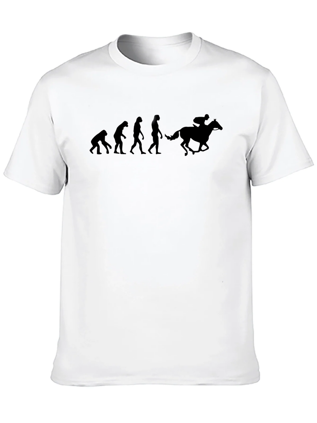 Evolution of Horse Racing T-Shirt product image 12
