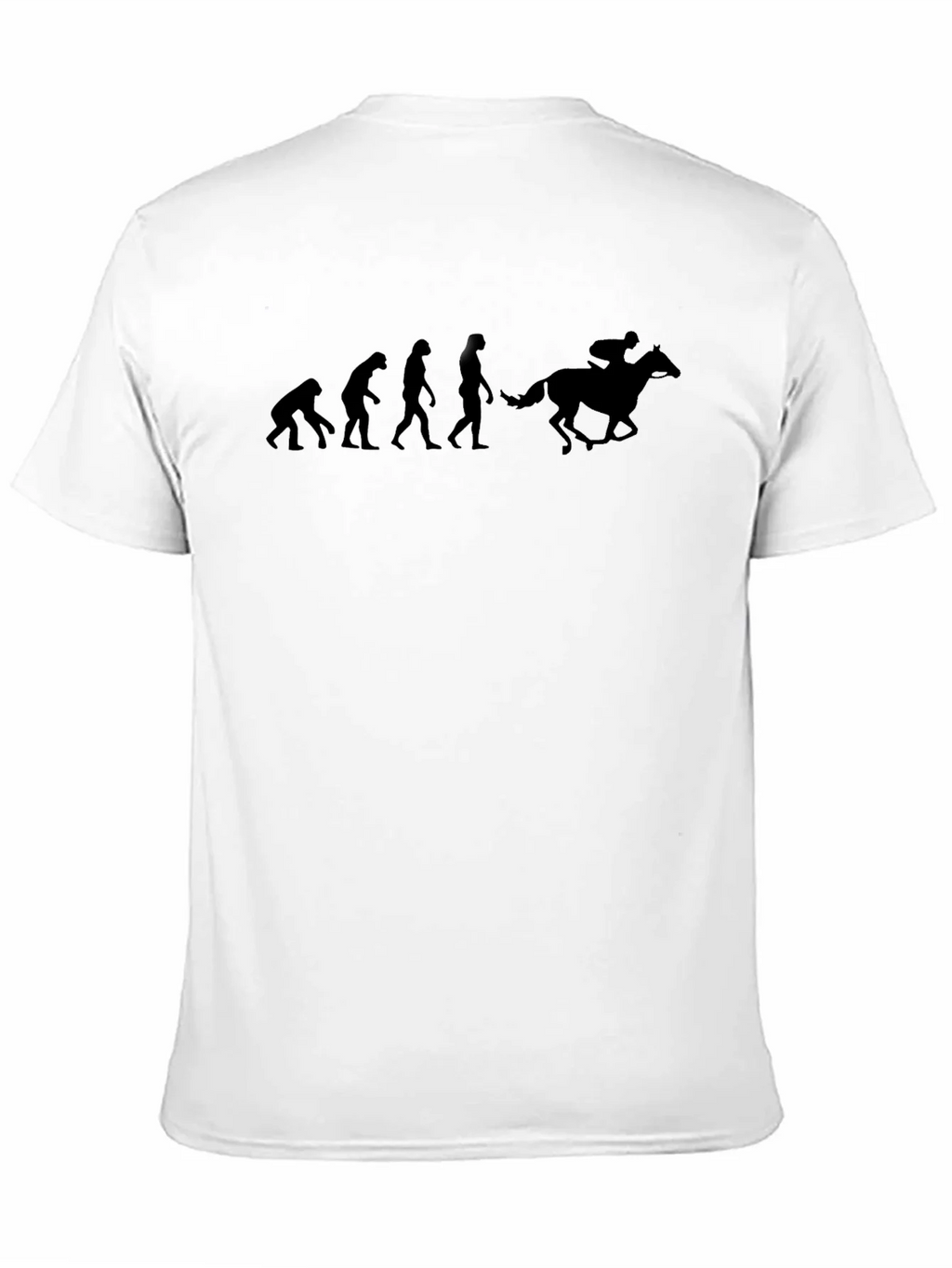 Evolution of Horse Racing T-Shirt product image 2