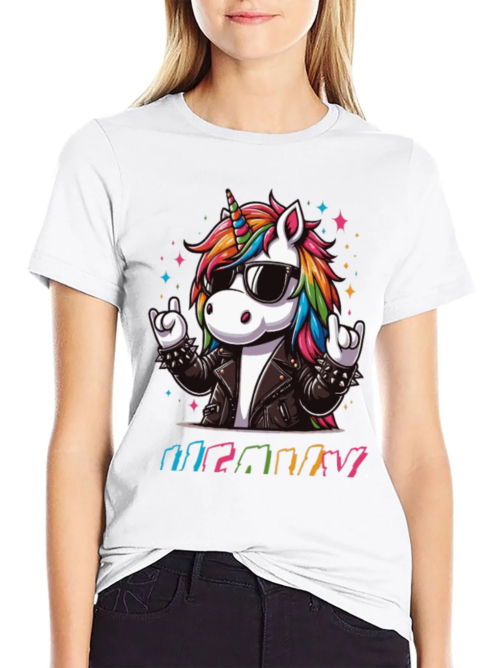Rockstar Unicorn Graphic Tee product image 11
