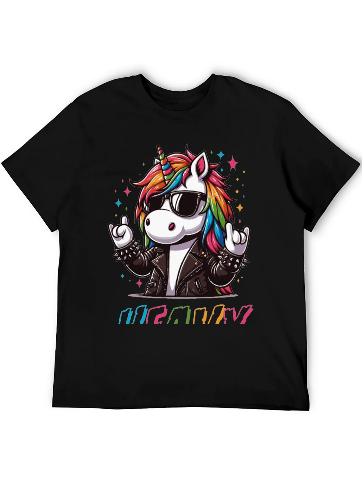 Rockstar Unicorn Graphic Tee product image 8