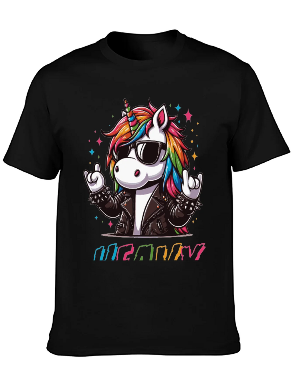 Rockstar Unicorn Graphic Tee product image 6