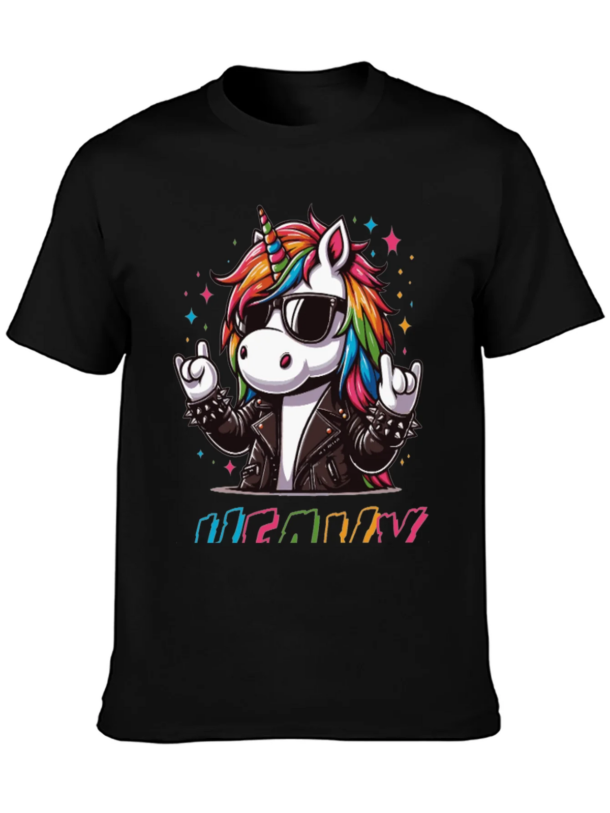 Rockstar Unicorn Graphic Tee product image 6