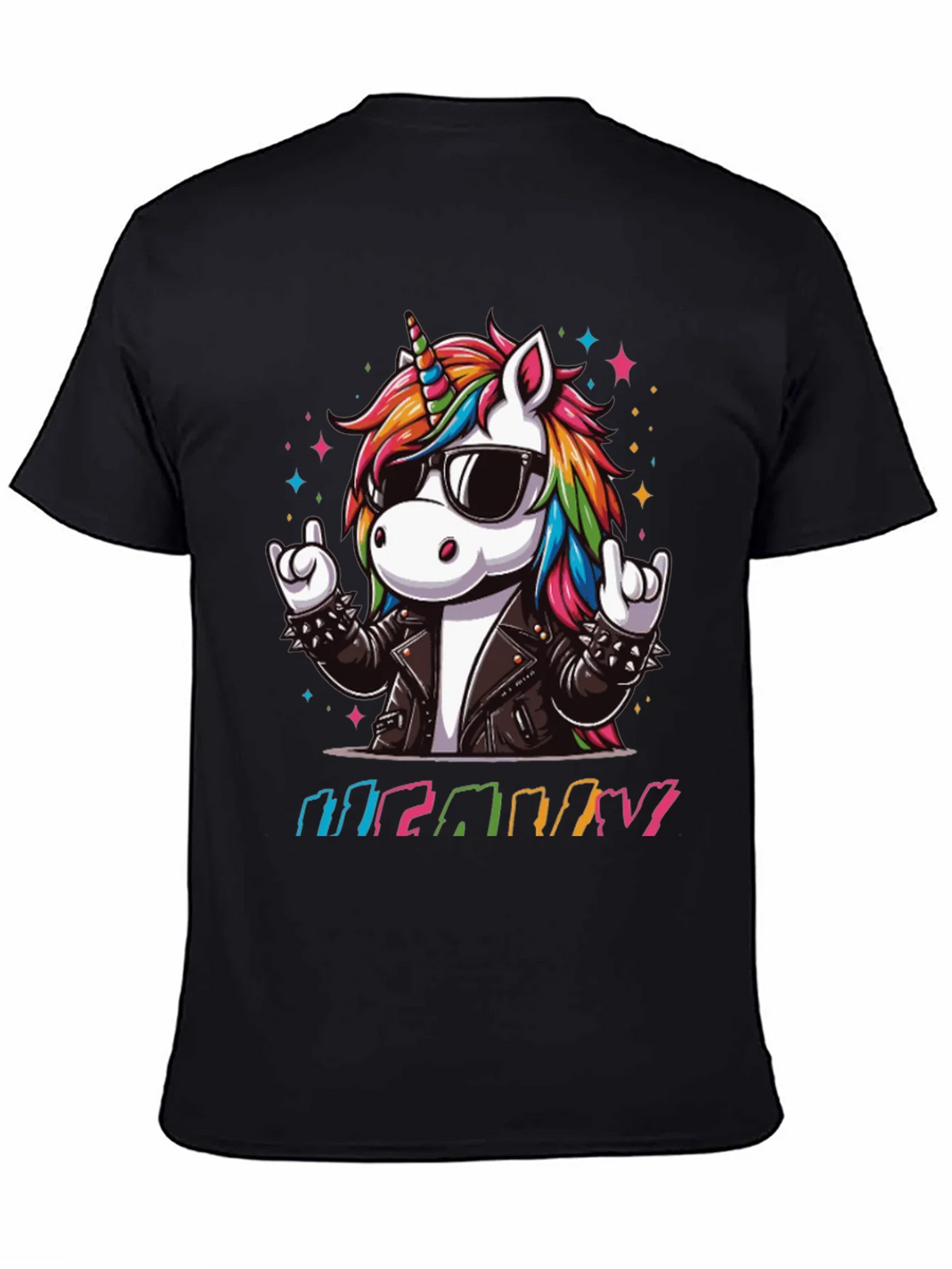 Rockstar Unicorn Graphic Tee product image 7