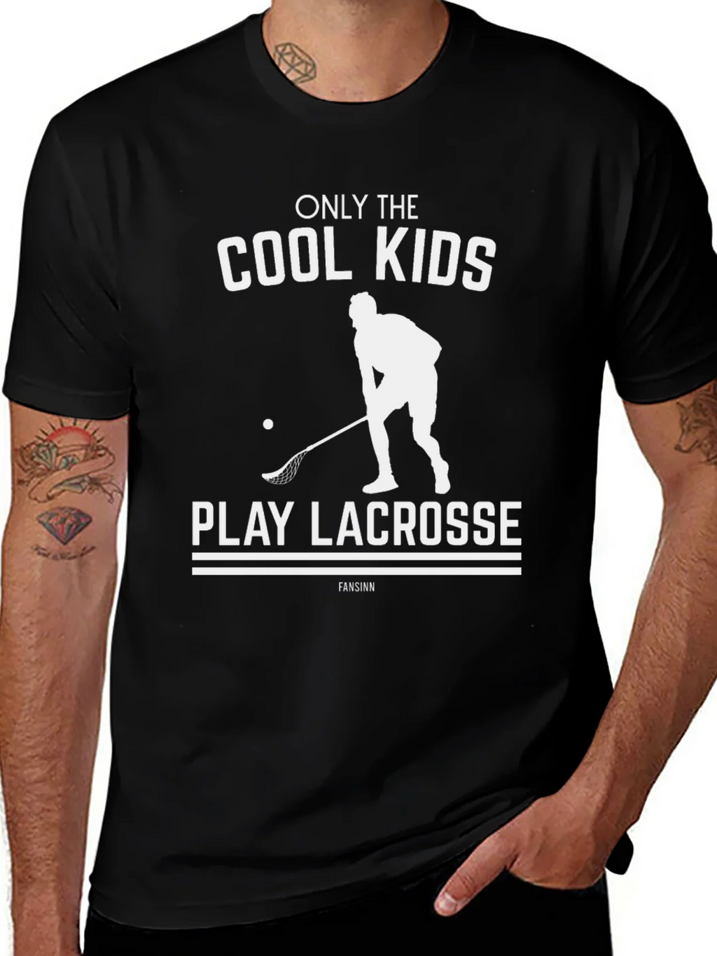 Cool Kids Lacrosse Graphic Tee product image 1