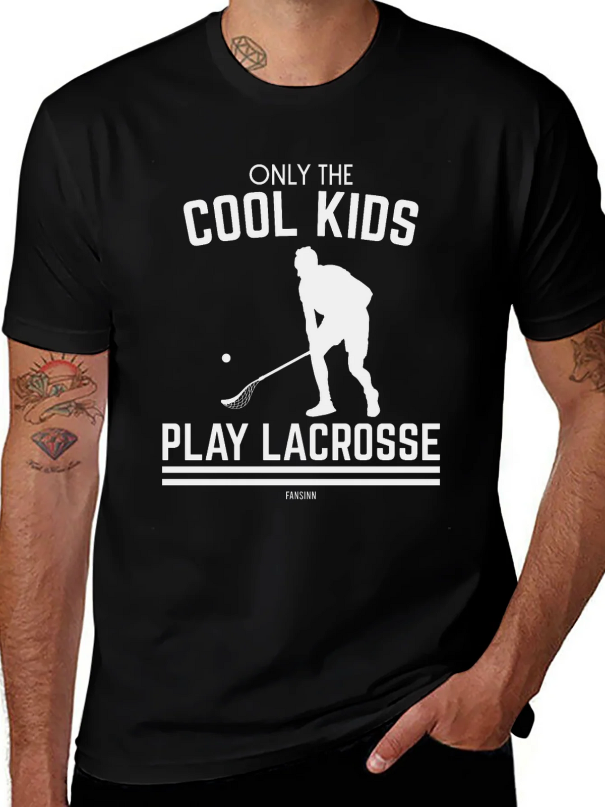 Cool Kids Lacrosse Graphic Tee product image 1
