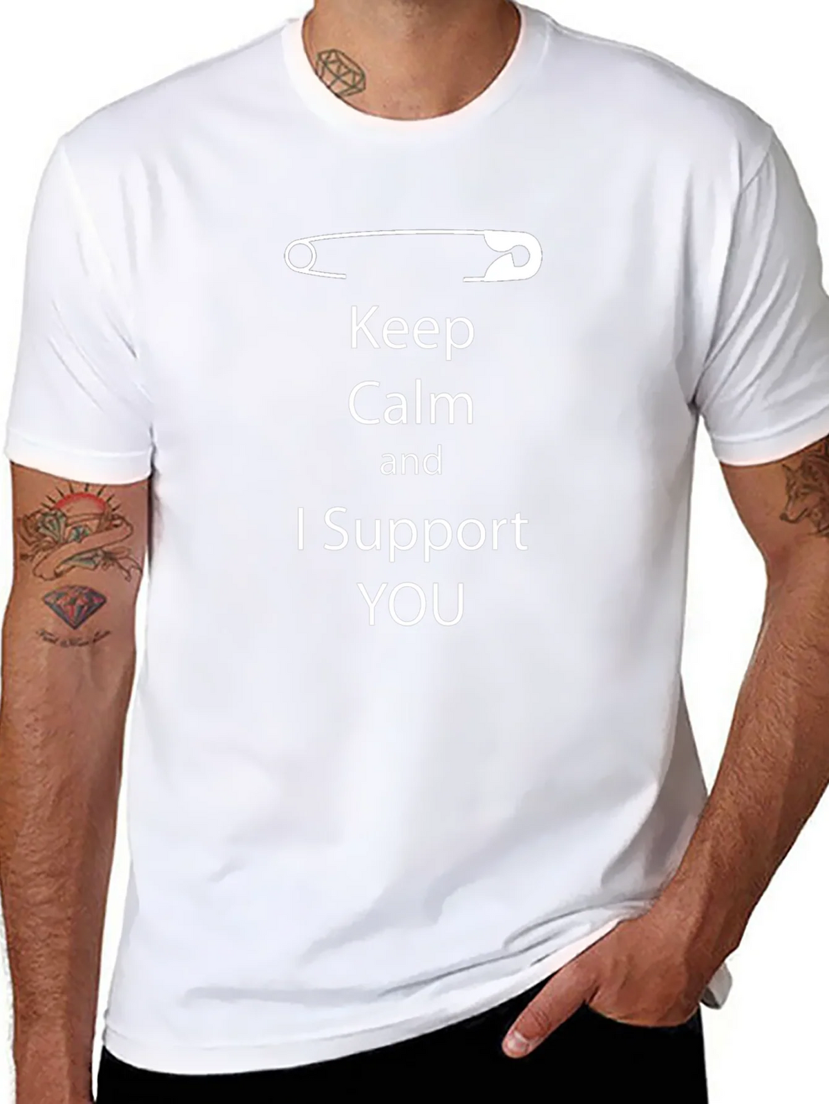 Keep Calm I Support You T-Shirt product image 10