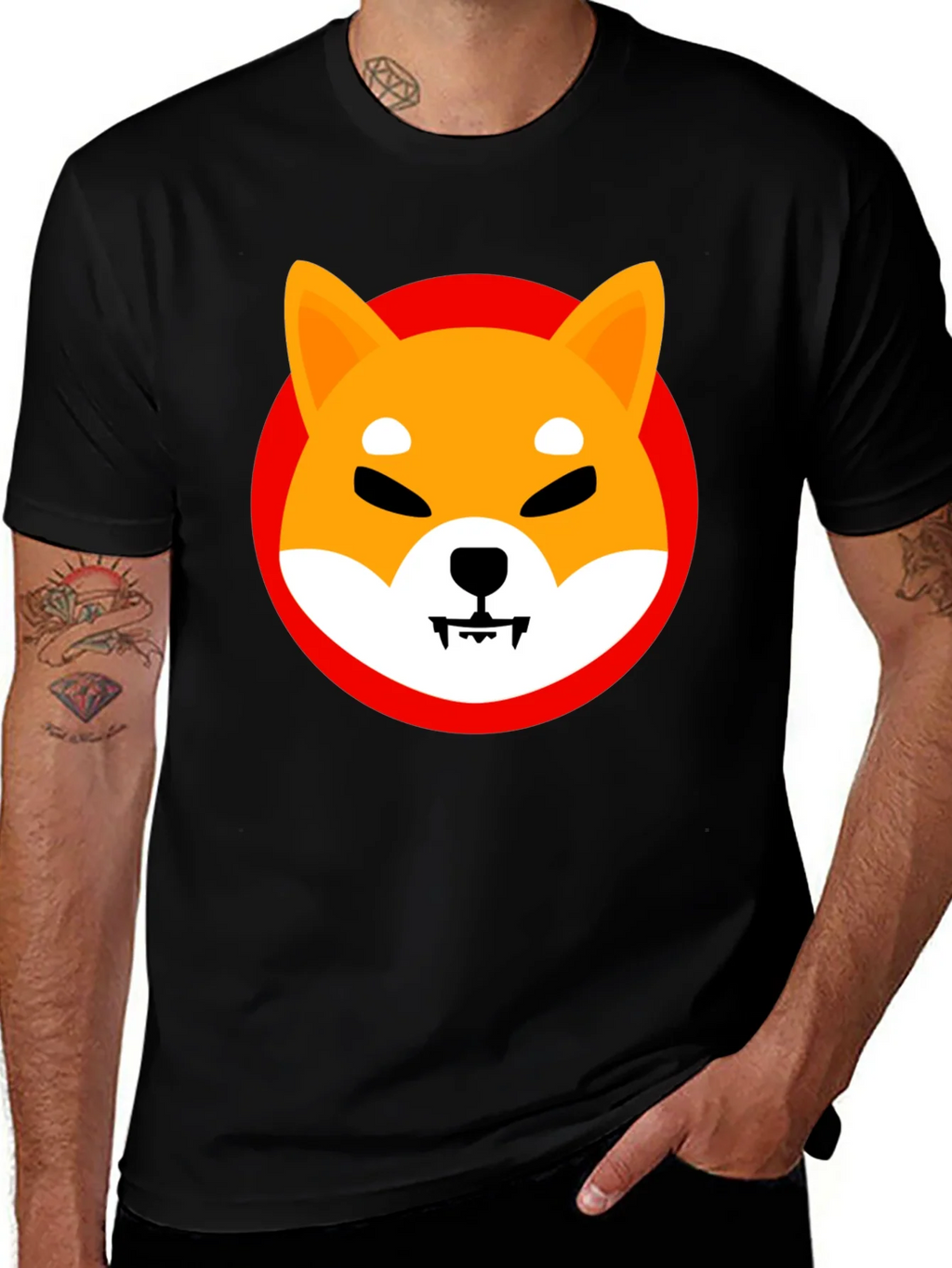 Shiba Inu Graphic Tee - Meme Crypto Dog T-Shirt product image 1