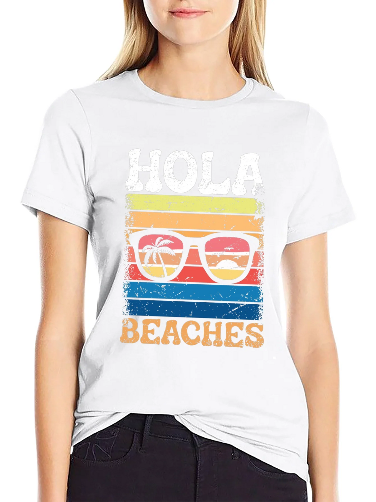 Hola Beaches Graphic T-Shirt product image 11