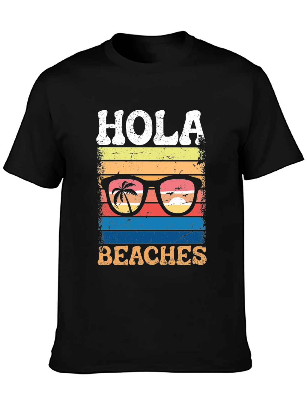 Hola Beaches Graphic T-Shirt product image 6