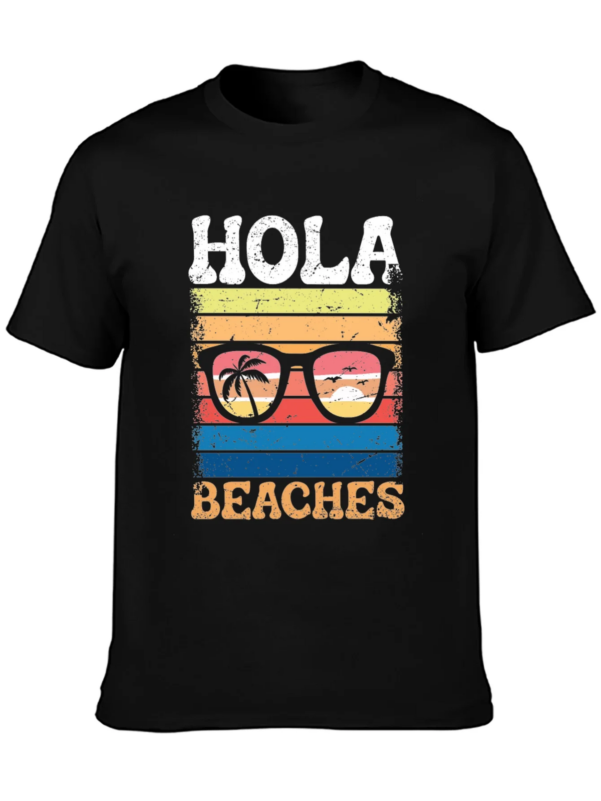 Hola Beaches Graphic T-Shirt product image 6