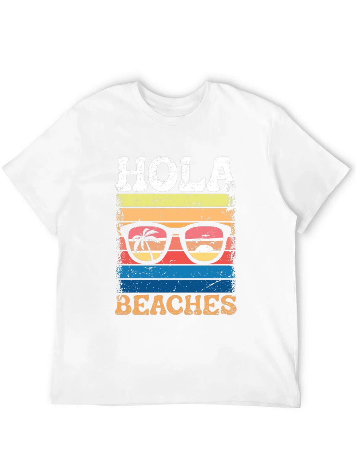 Hola Beaches Graphic T-Shirt product image 3