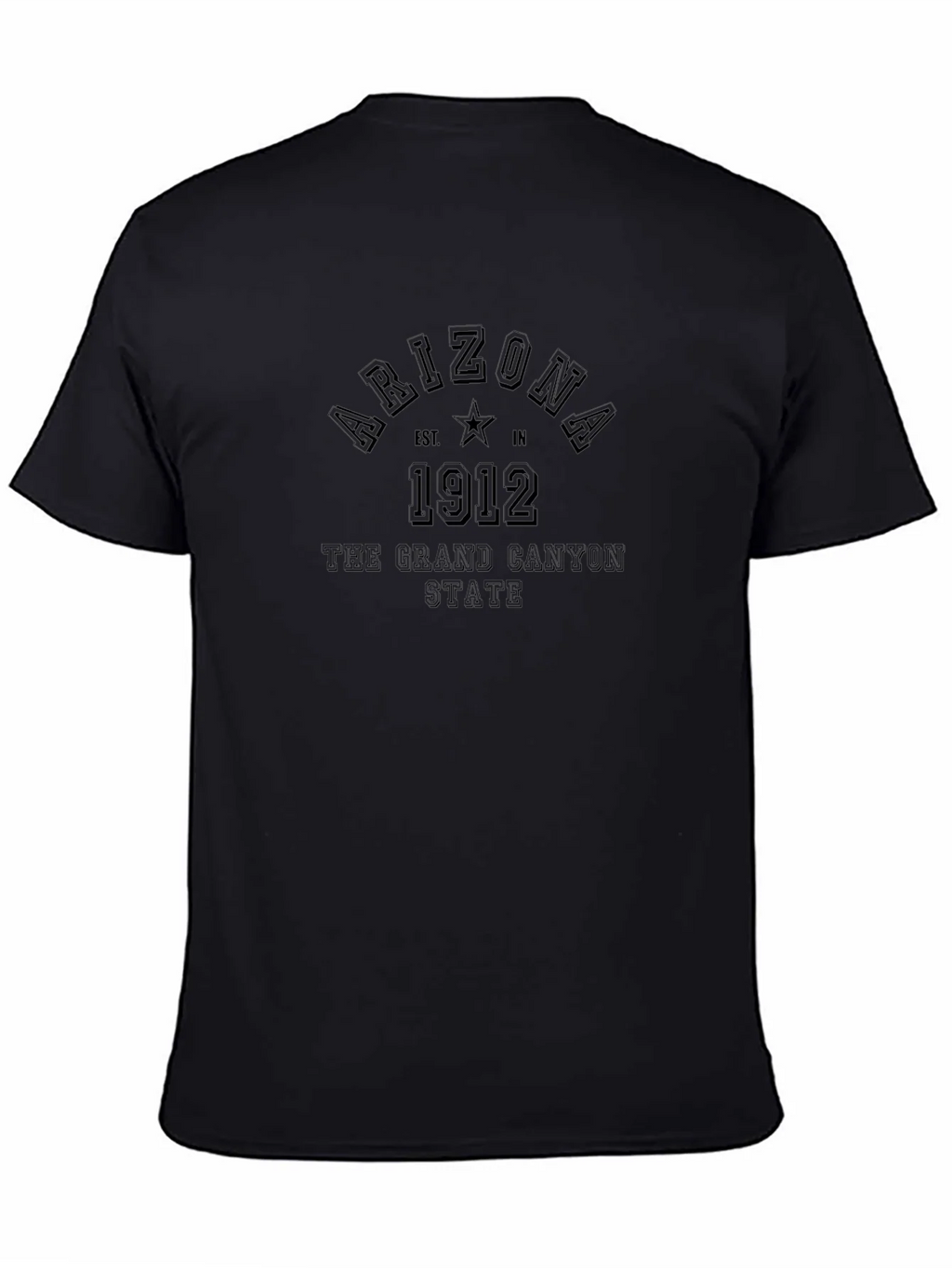 Arizona Grand Canyon State 1912 Black T-Shirt product image 7