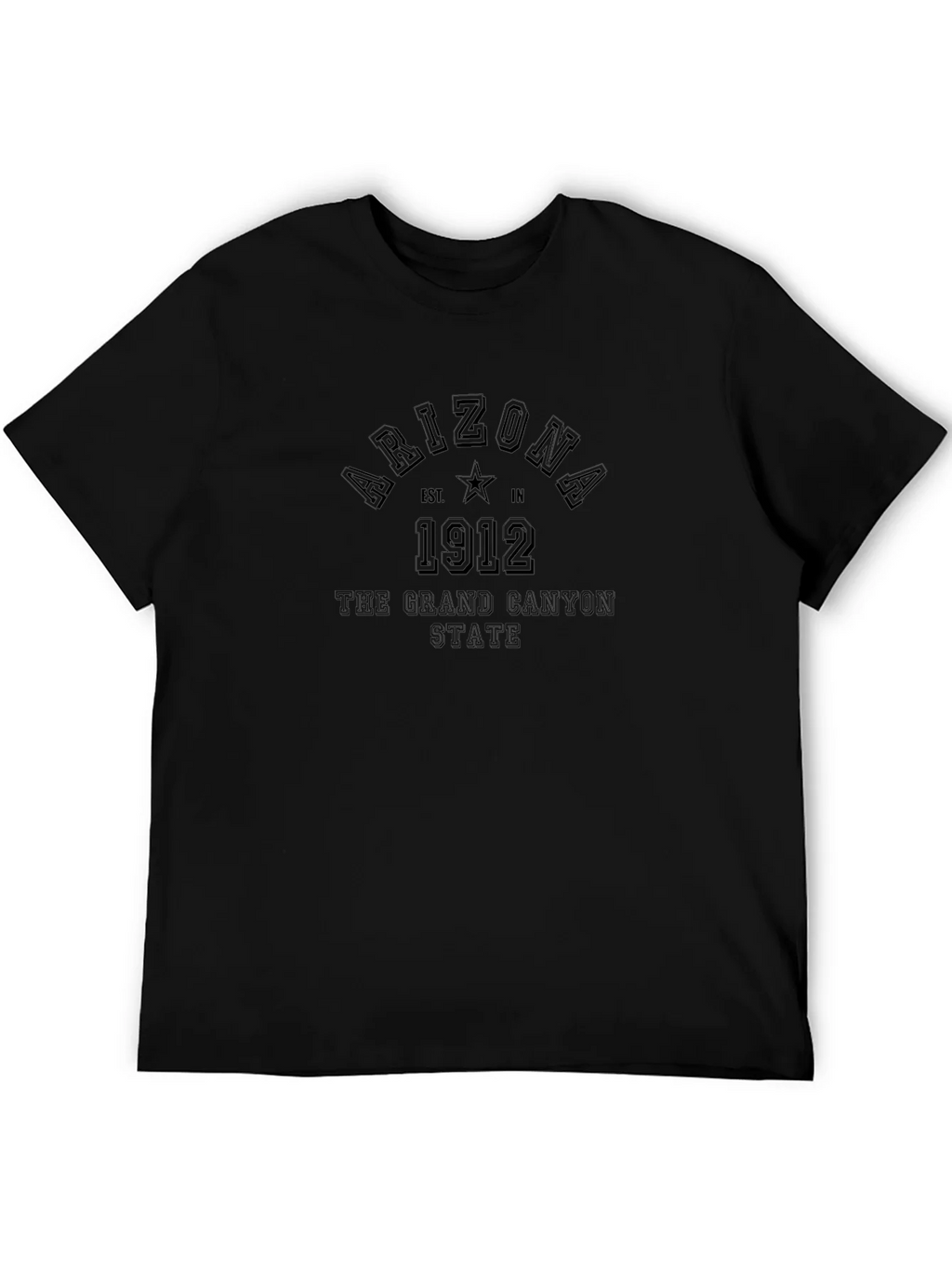 Arizona Grand Canyon State 1912 Black T-Shirt product image 8
